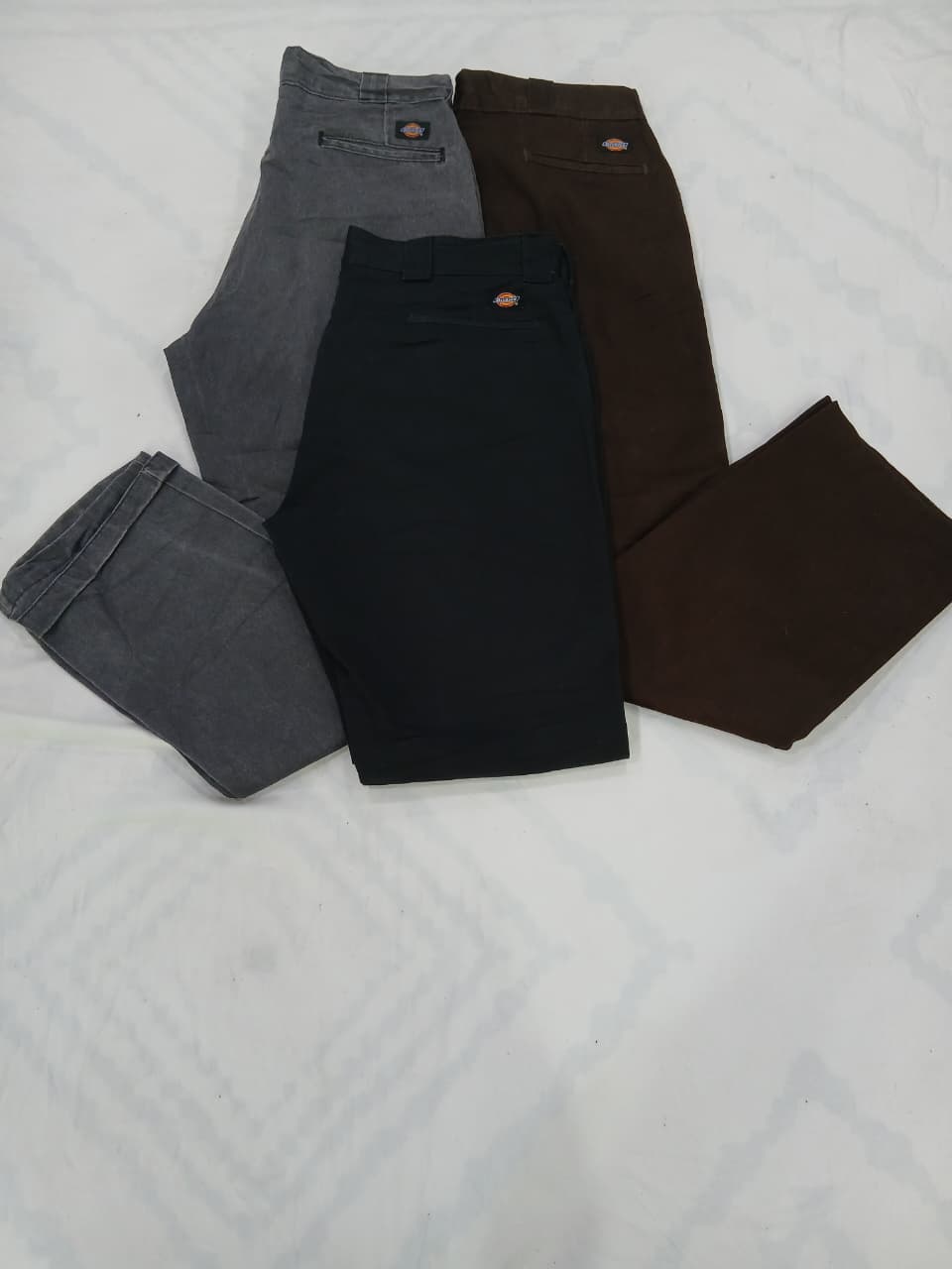 CRZ0847 Calças de trabalho Vintage Dickies