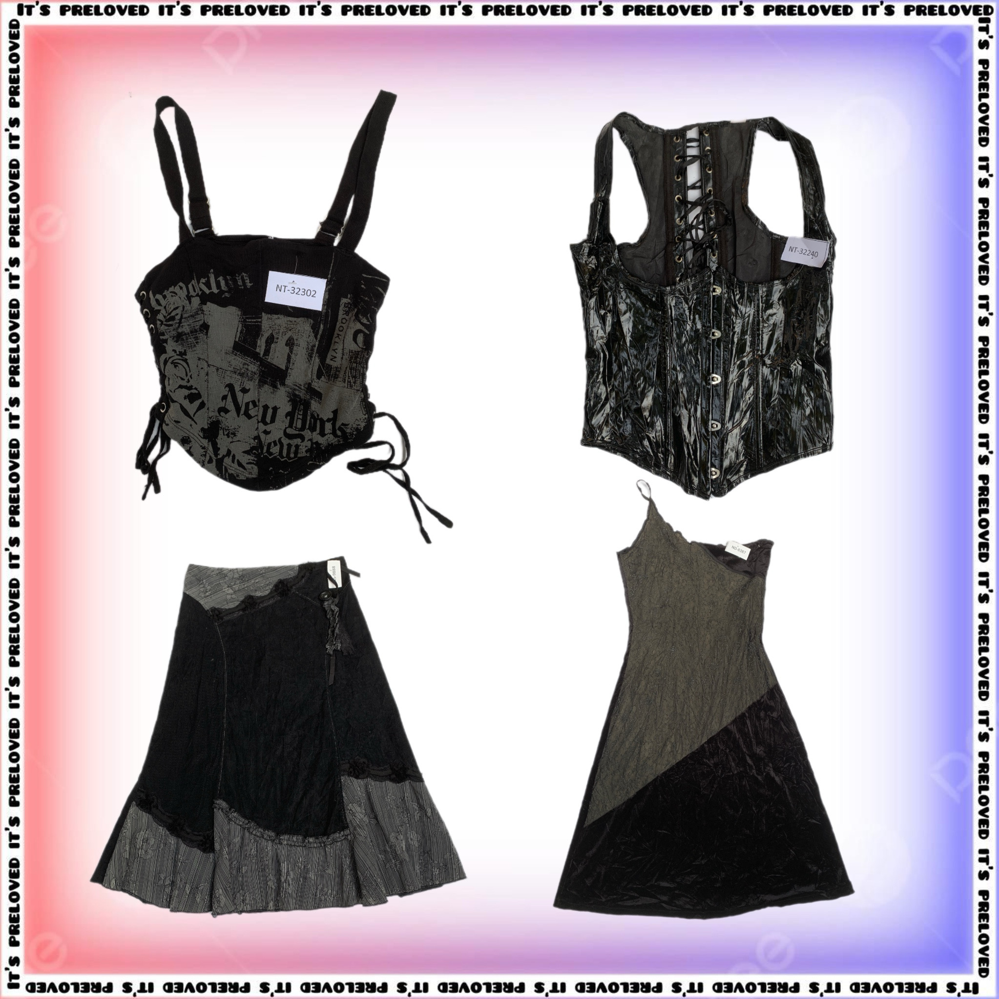 Distressed Angel Picks - Tops, Skirts and Dresses (SS-1635)