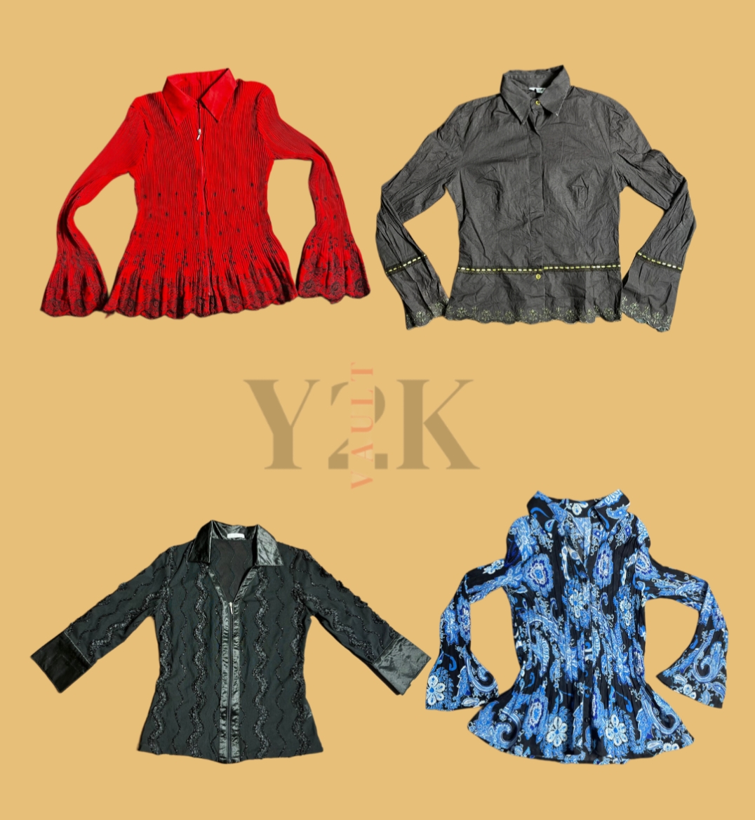 Y2K Flare Top Edit (Yv-453)