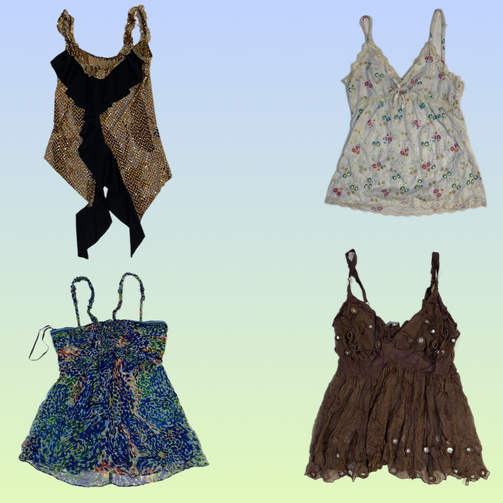 Tops grunge Y2K (TS-1552)