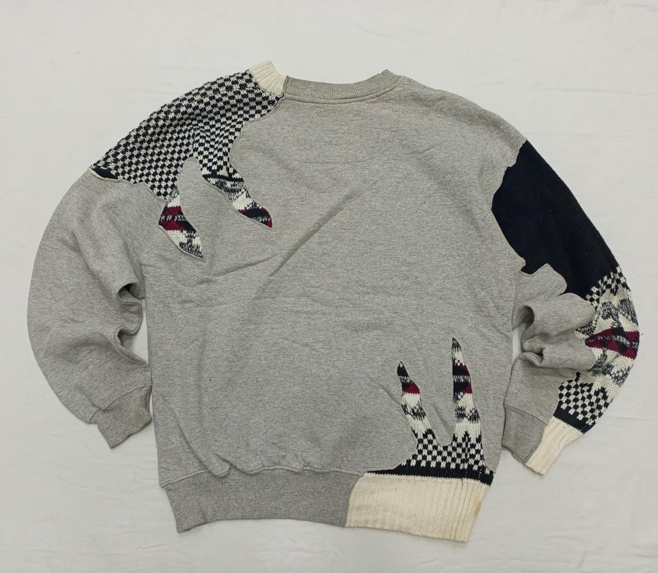 CR810 Upcycled Sweater Panel Sweatshirts