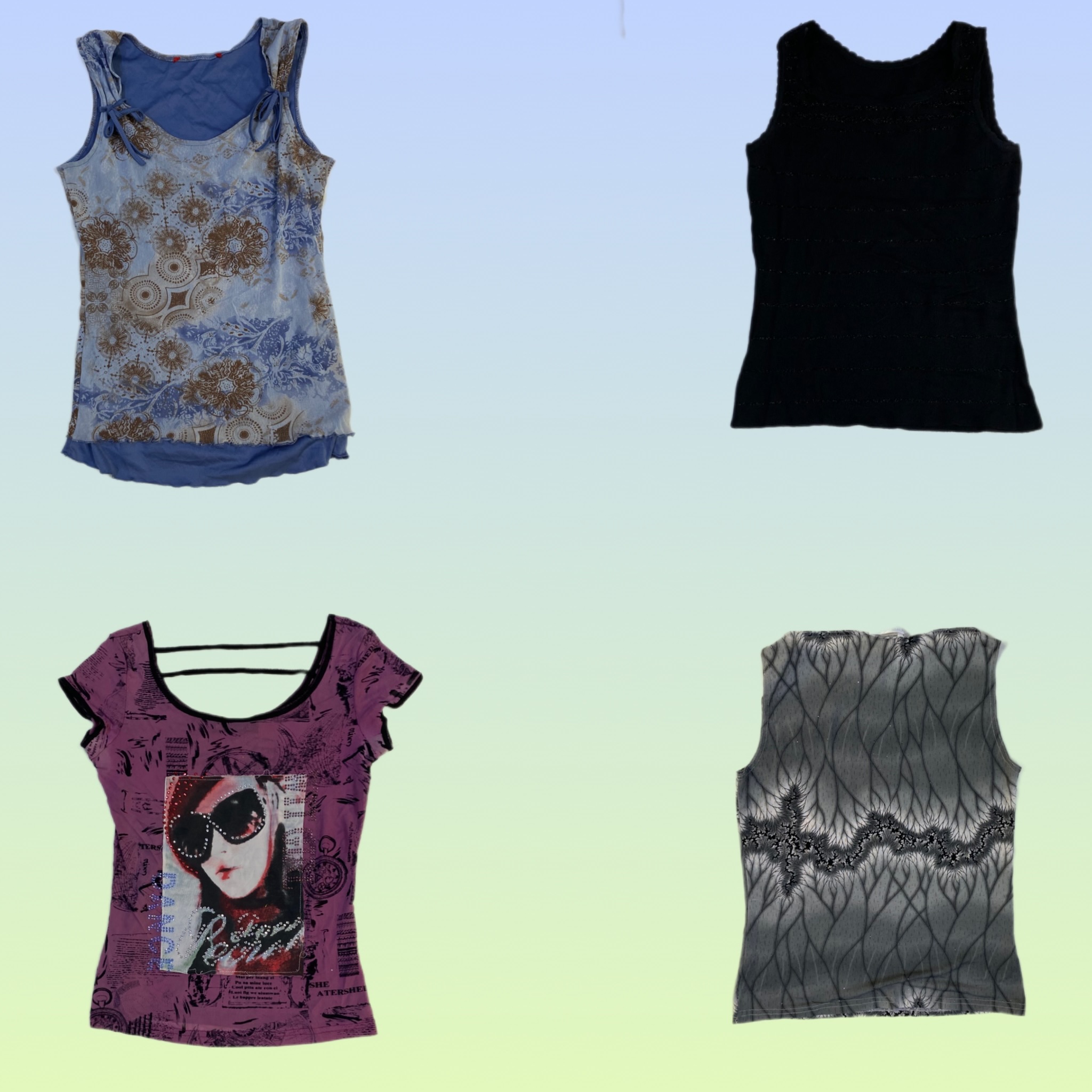 Y2K Iconic Tops (TS-1556)