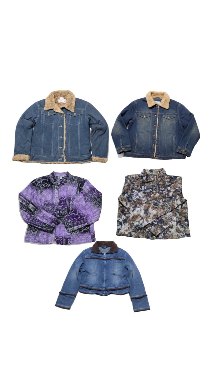 Giacca in denim TV91 mix 8P