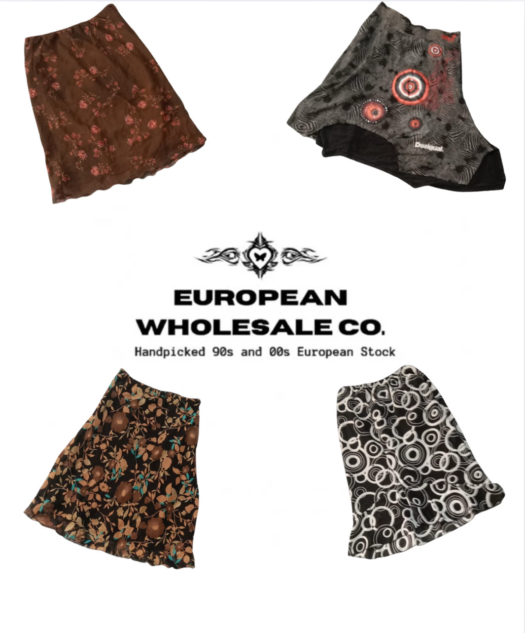 ビンテージ レディース スカート ミックス – 90年代/00年代 ヨーロッパ(EWC111)