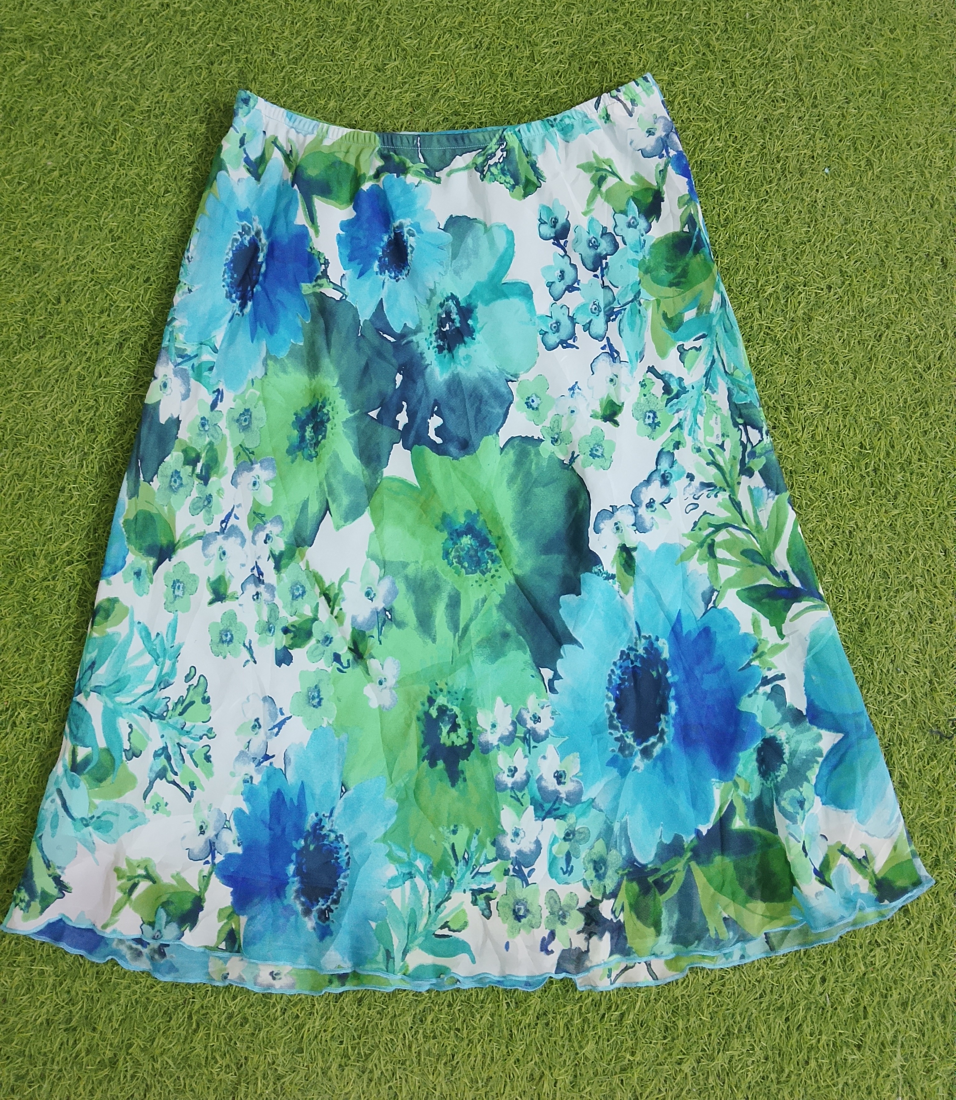 Y2K Floral Printed Summer Skirts