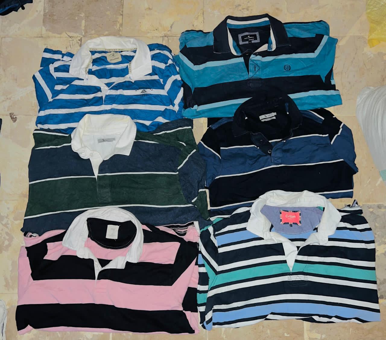 Lot de t-shirts de rugby sans marque 1
