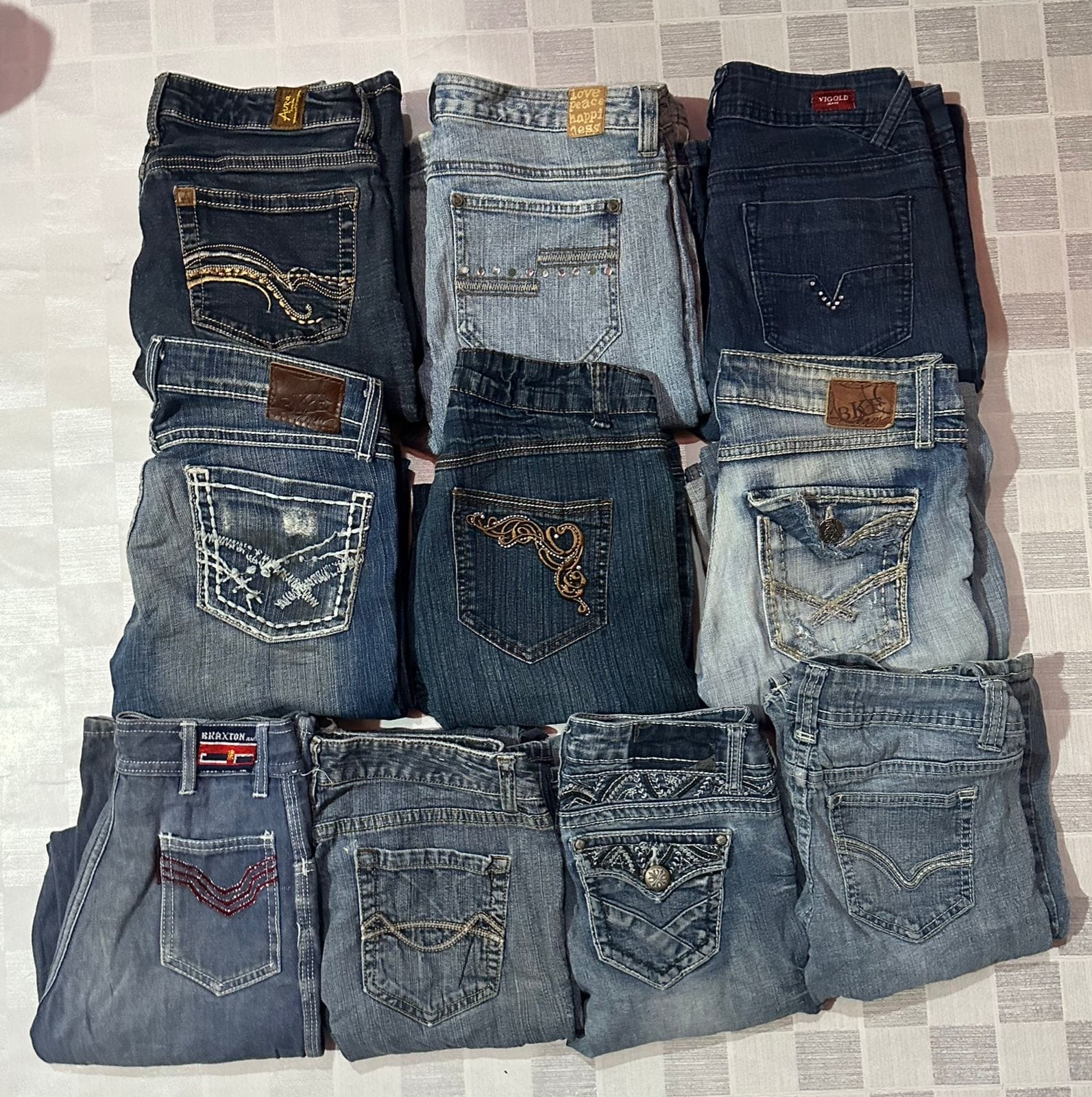 MUDD JEANS  AND OTHER MIX BRANDS JEANS  (ID 1395)