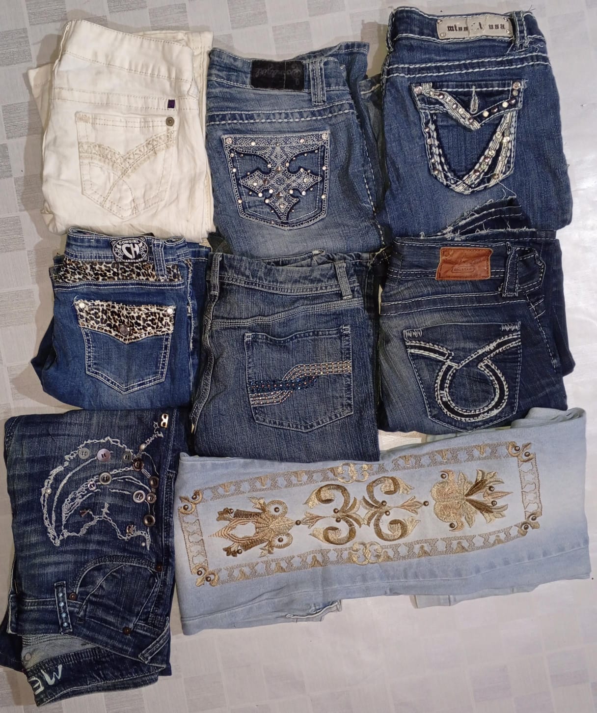 Y2K JEANS FLARE BOOTCUT JEANS