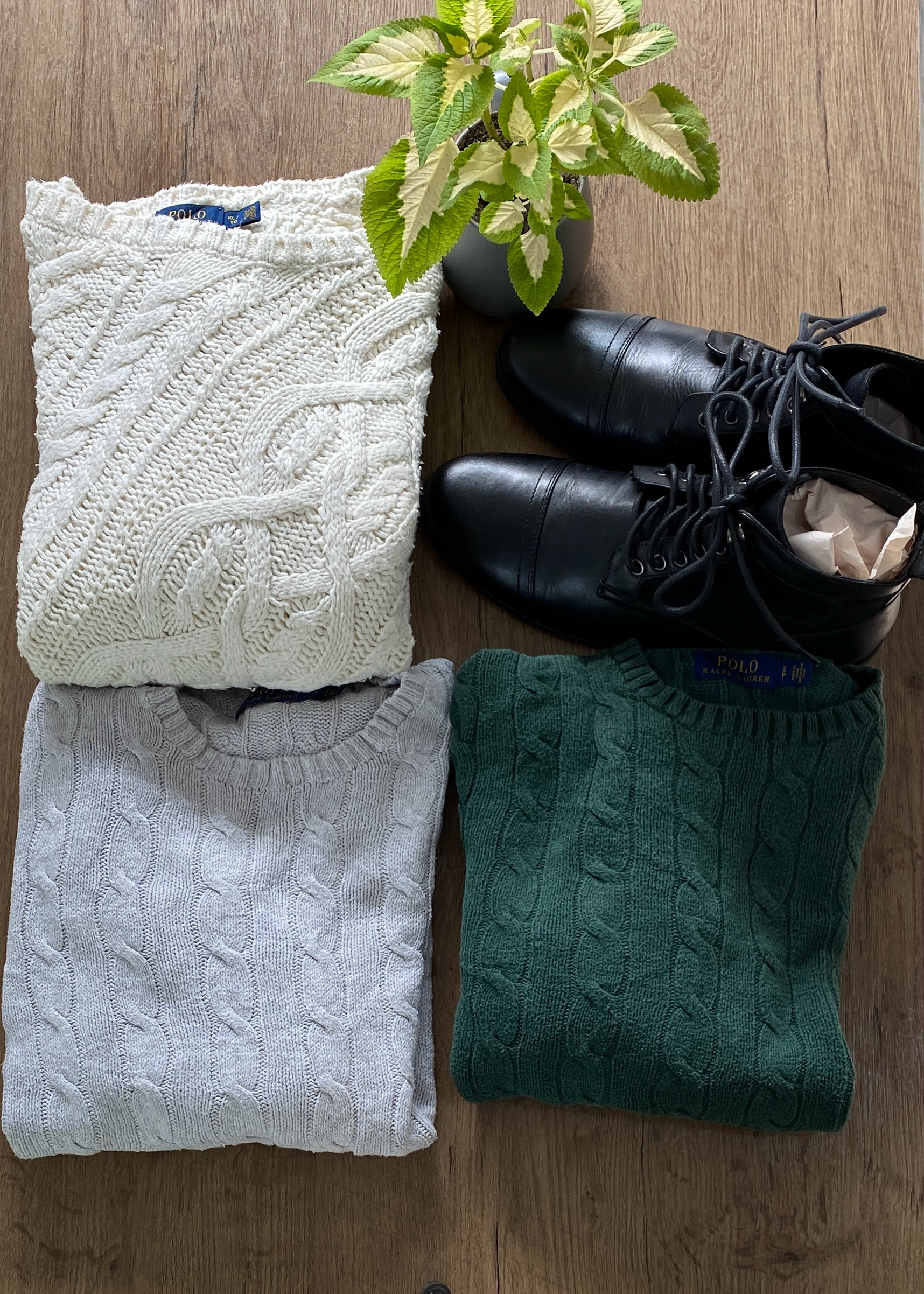 Ralph Lauren Cable Knit Sweaters