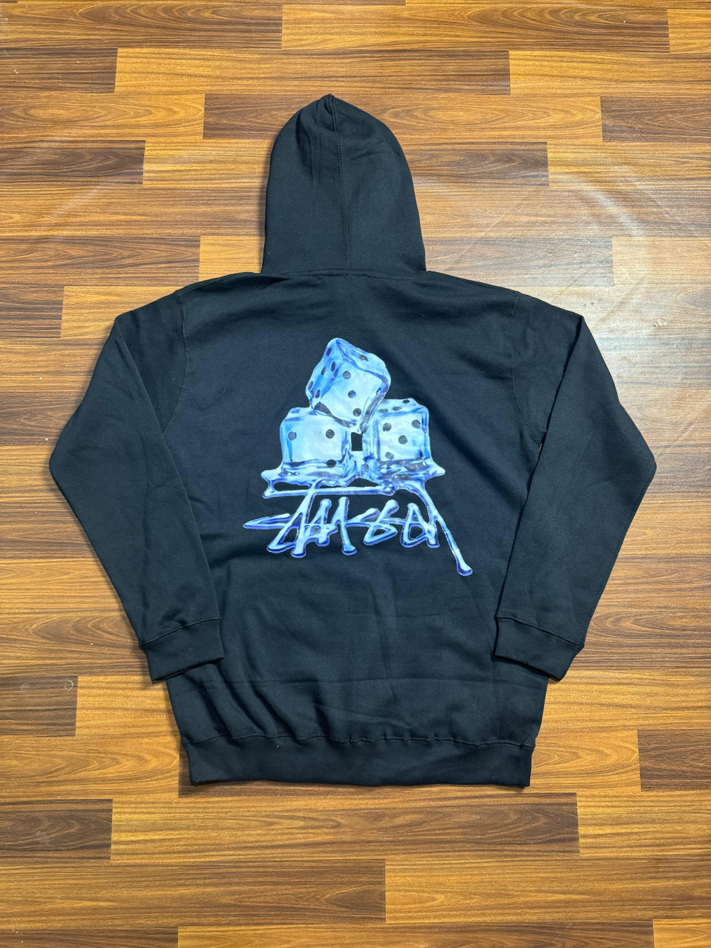 Stussy rework style icedice hoodies