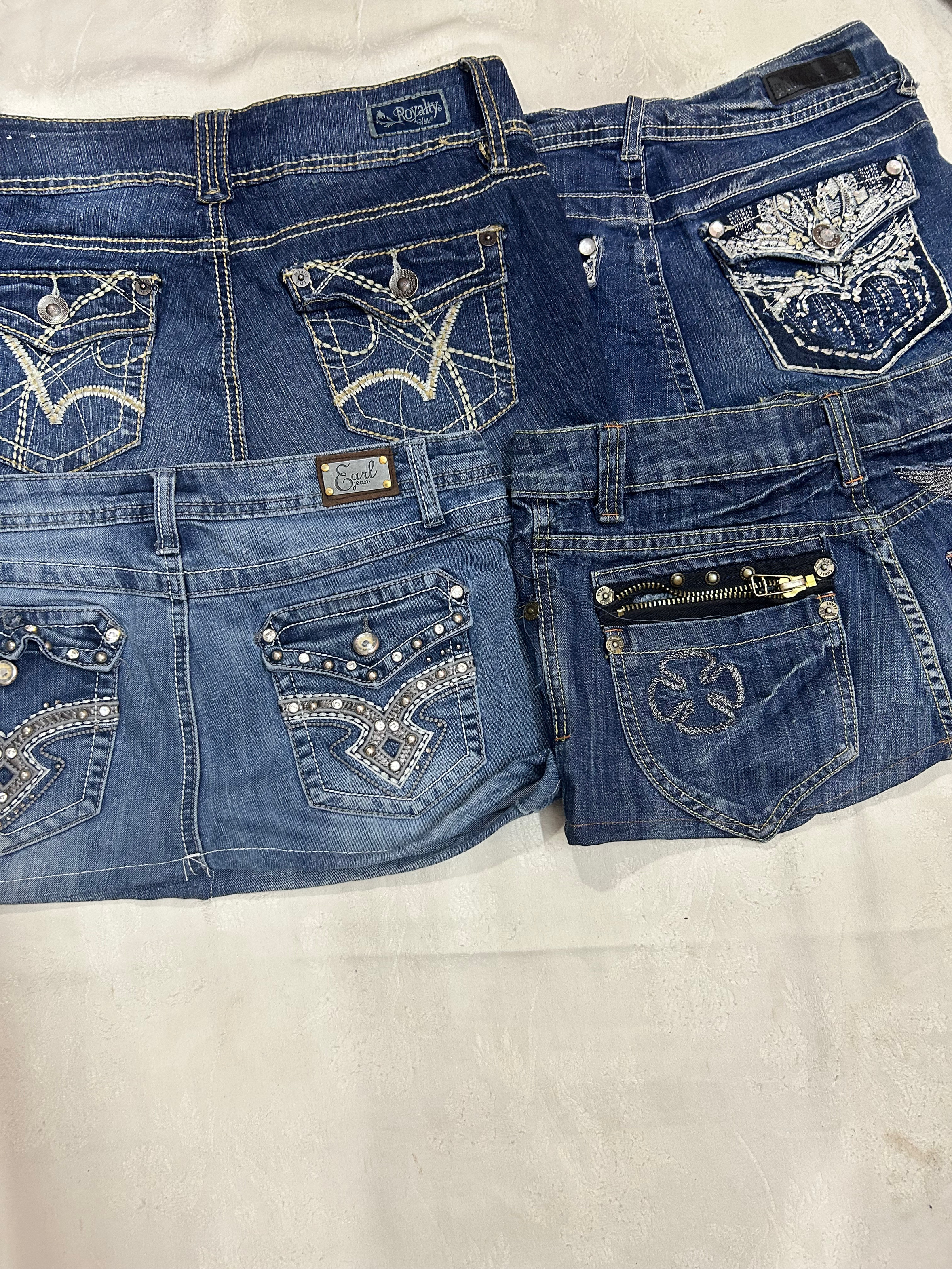 Jupes micro mini à embellissements Y2k