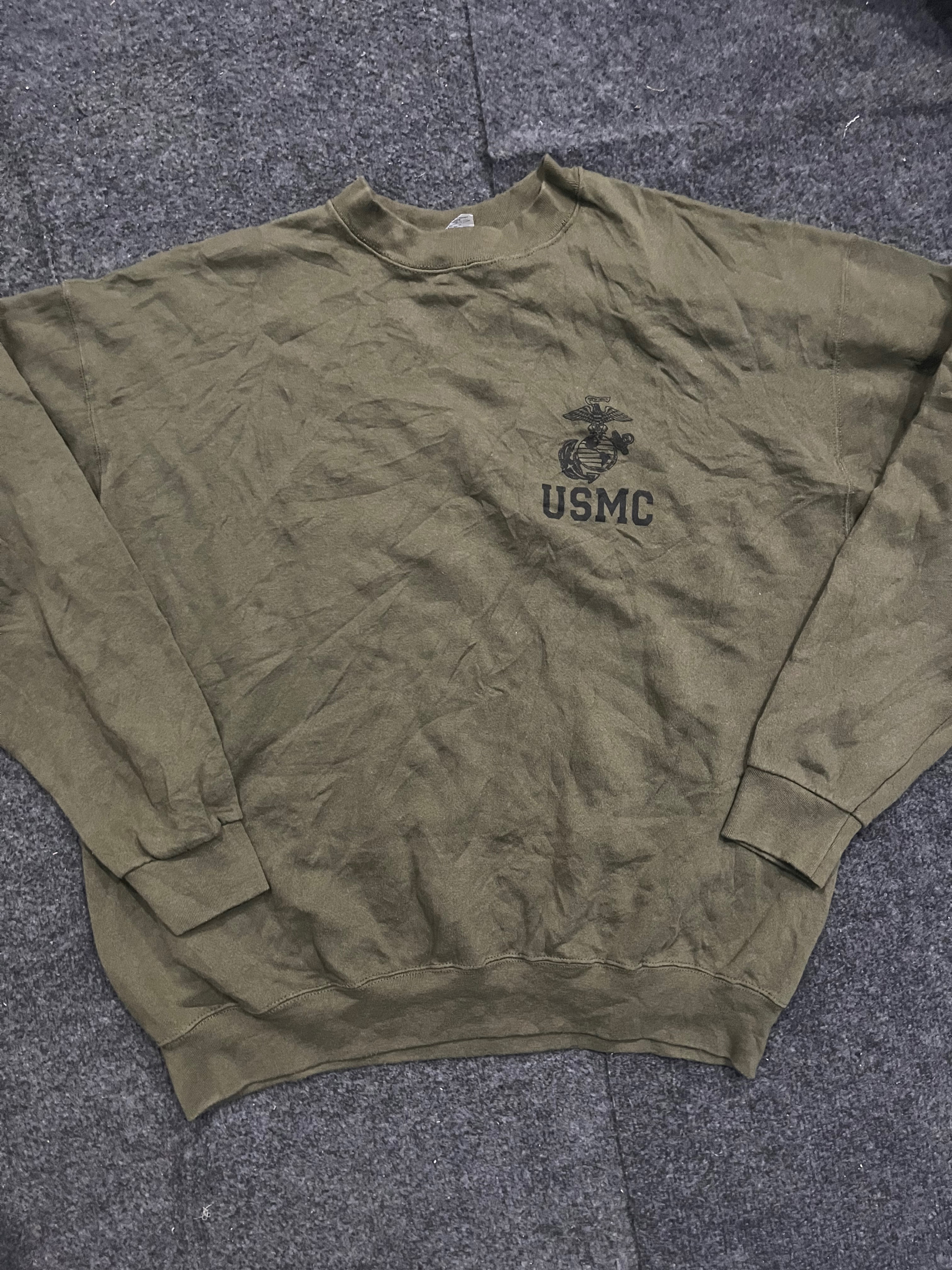 エアフォース usmc ヴィンテージ スウェットシャツ