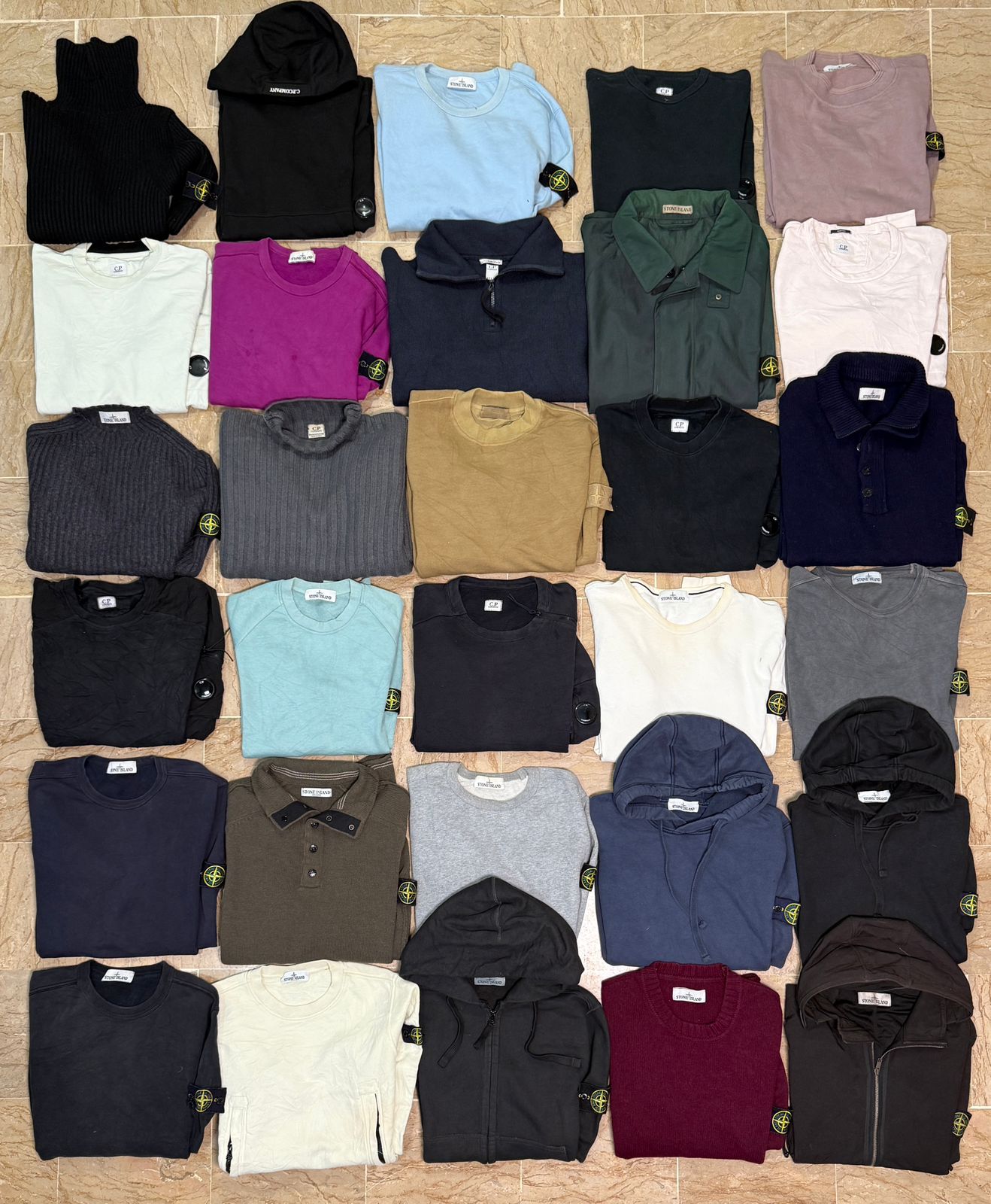 CP company & stone island sweatshirts