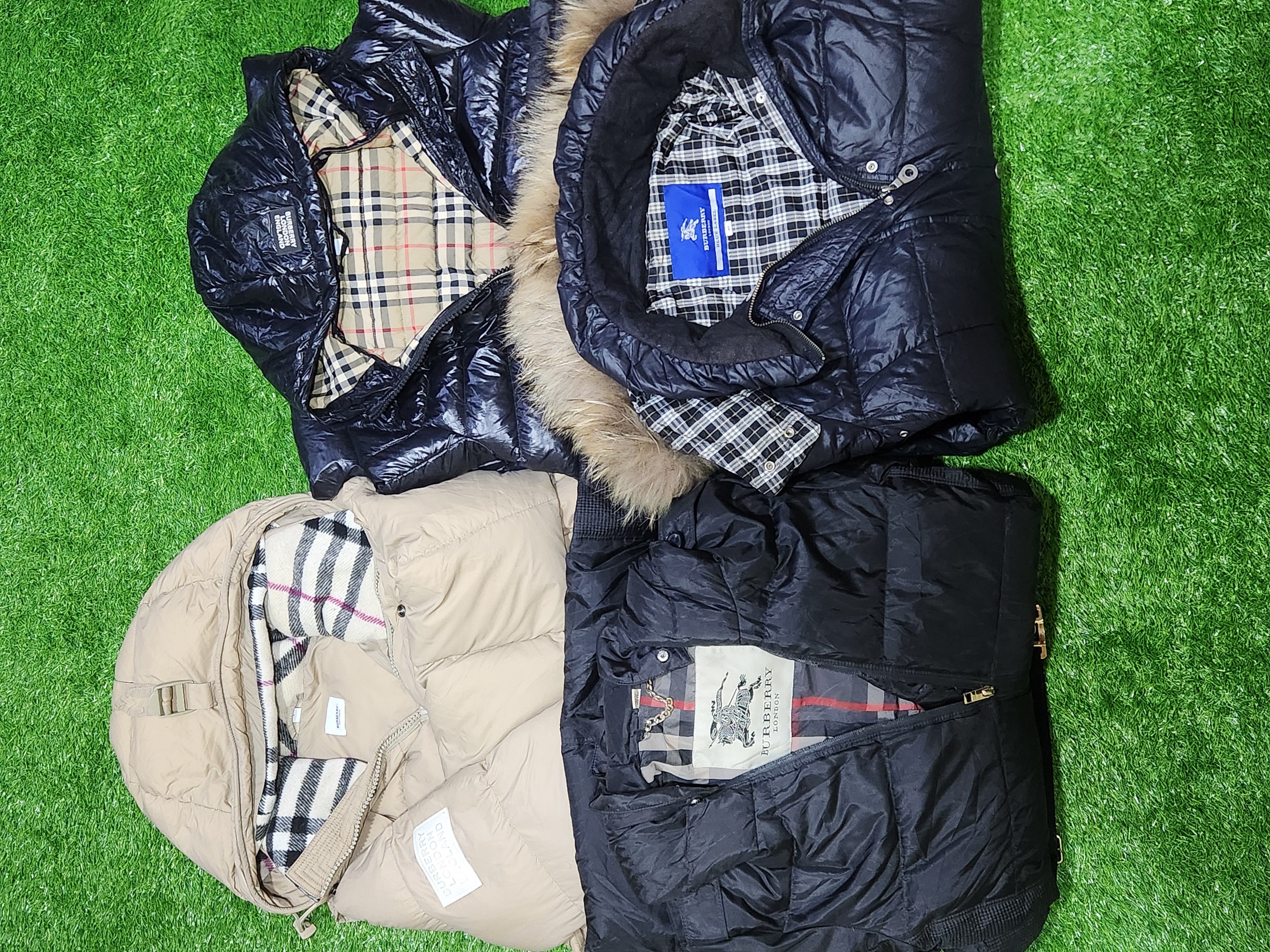 Premium Burberry Puffer Jackets