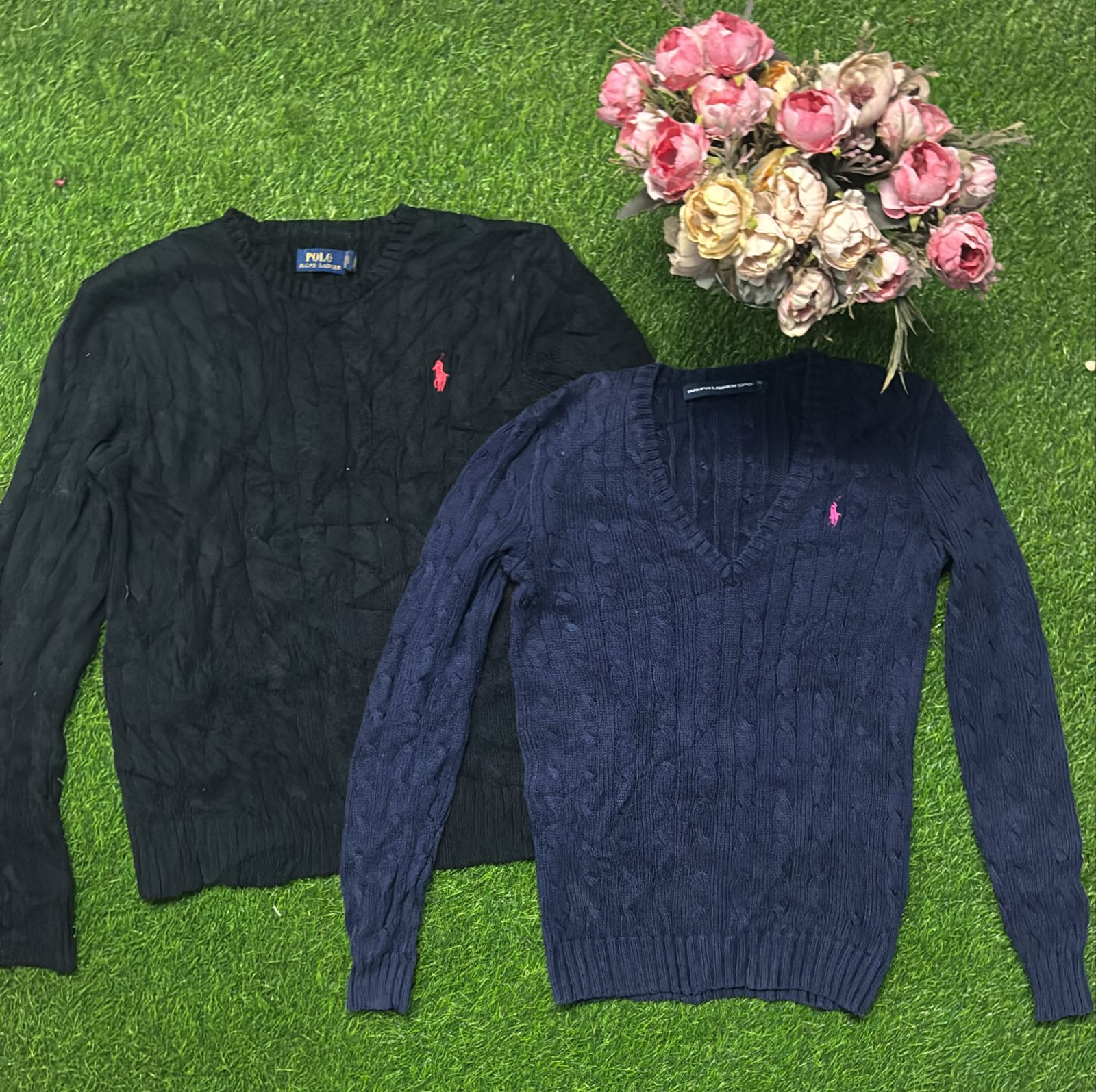 Polo Ralph Lauren cable knits sweater