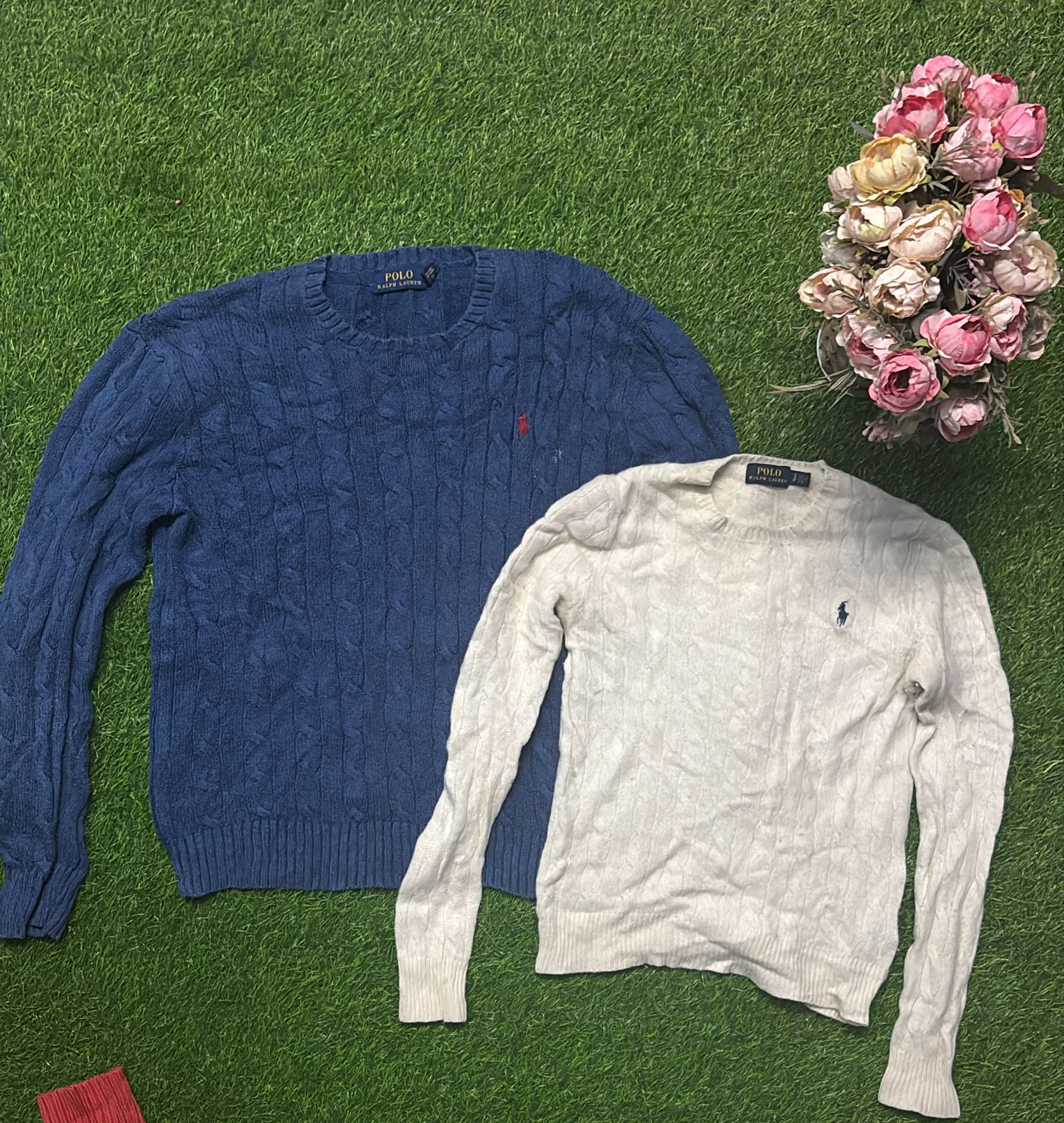 Polo Ralph Lauren cable knit sweater