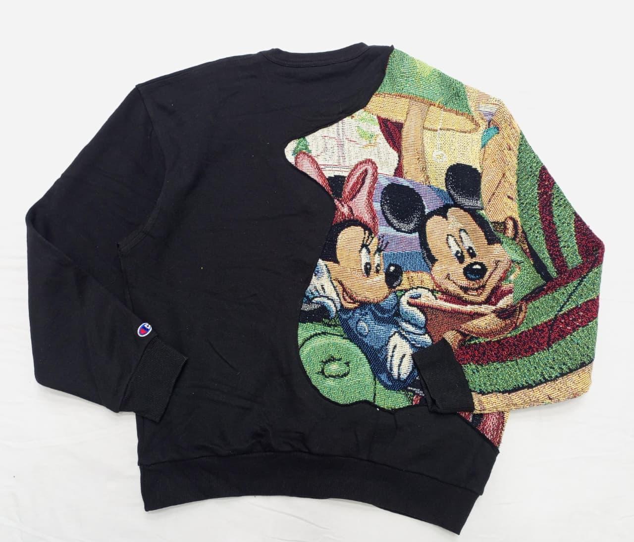 CR816 Upcycled Tapestry Panel Sweatshirts