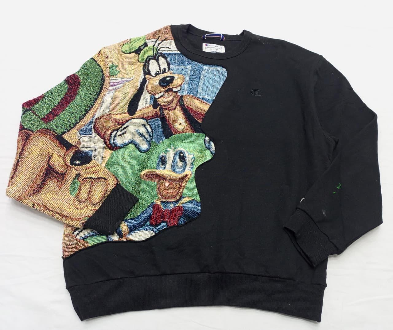 CR816 Upcycled Tapestry Panel Sweatshirts