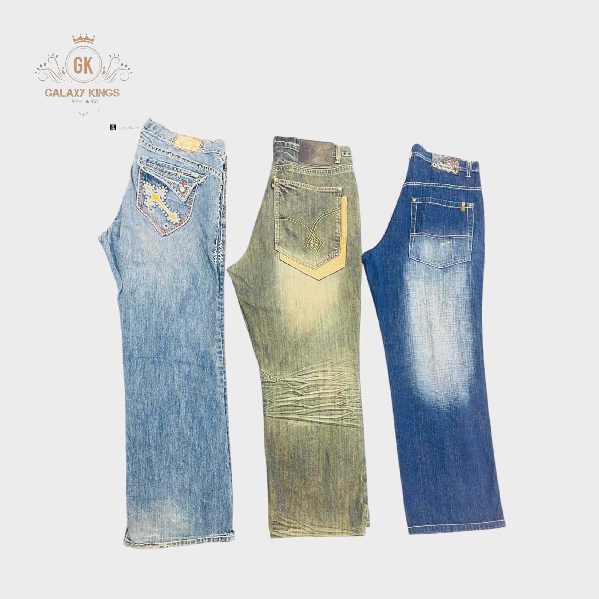 Y2K Hip Hop Beggy Jeans