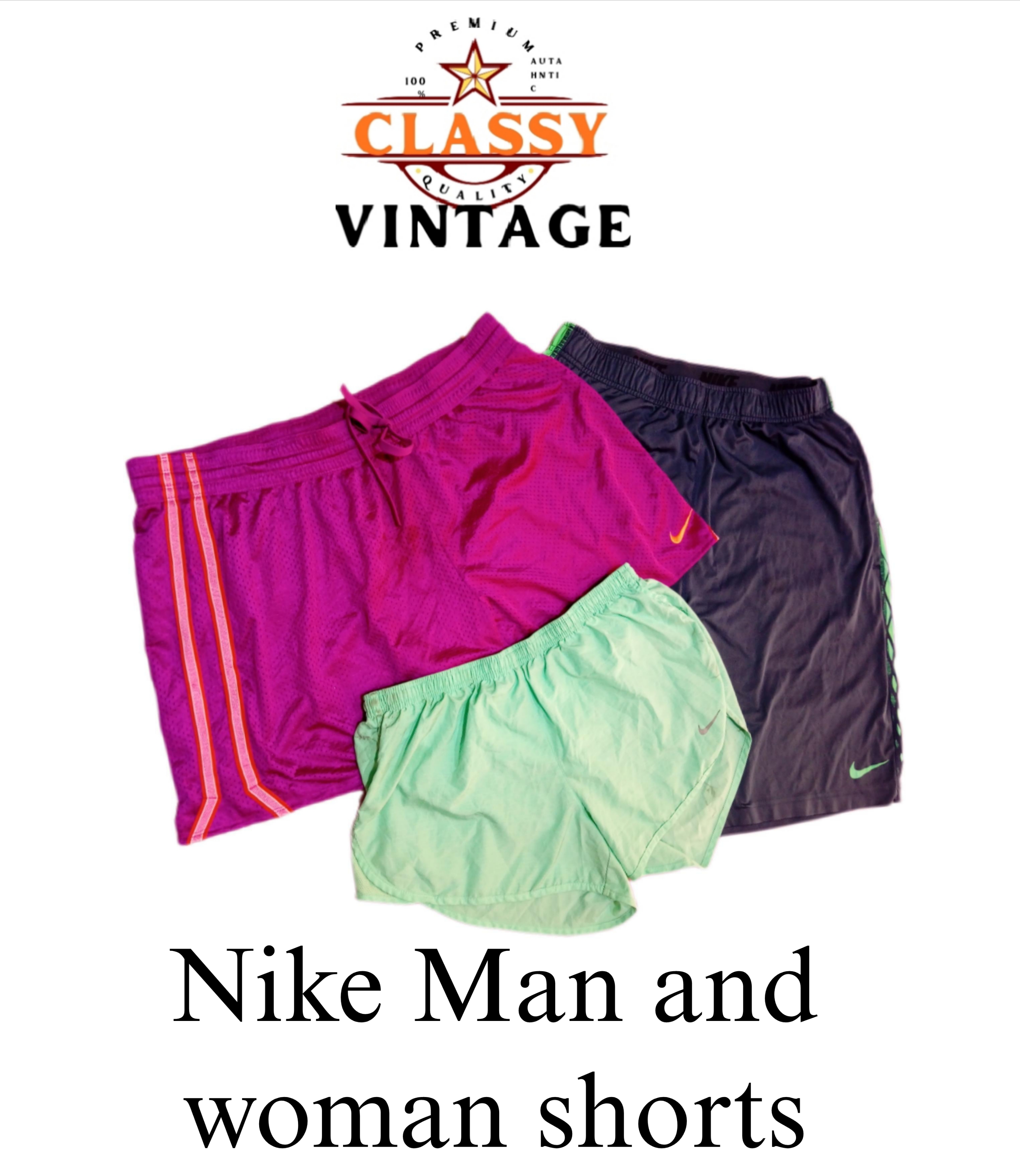 Men and woman shorts
