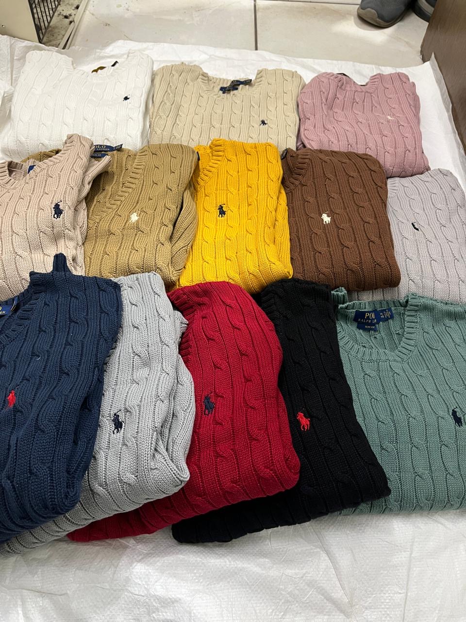 Ralph lauren Cable knits