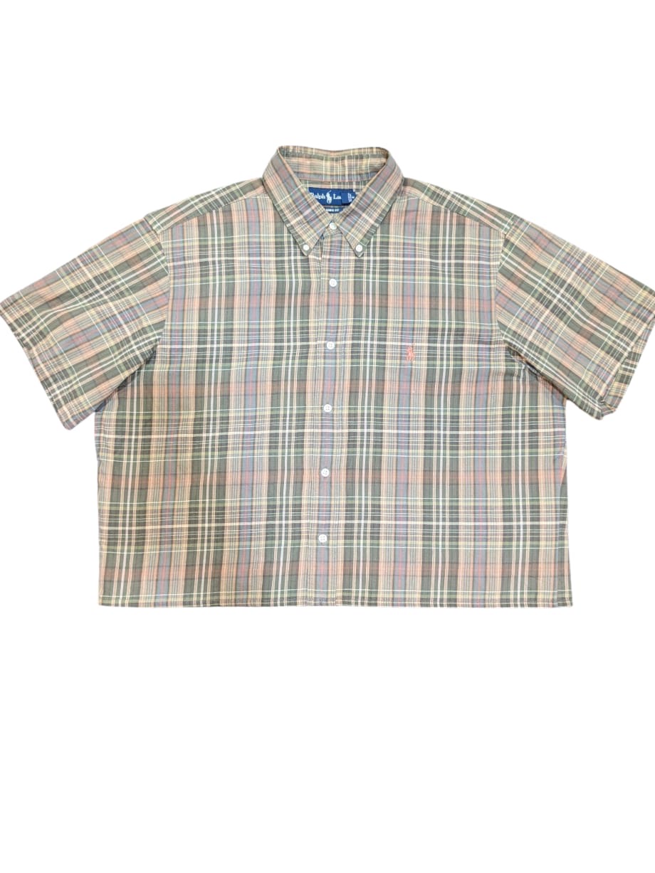 Upcycled Ralph Lauren Crop Shirts