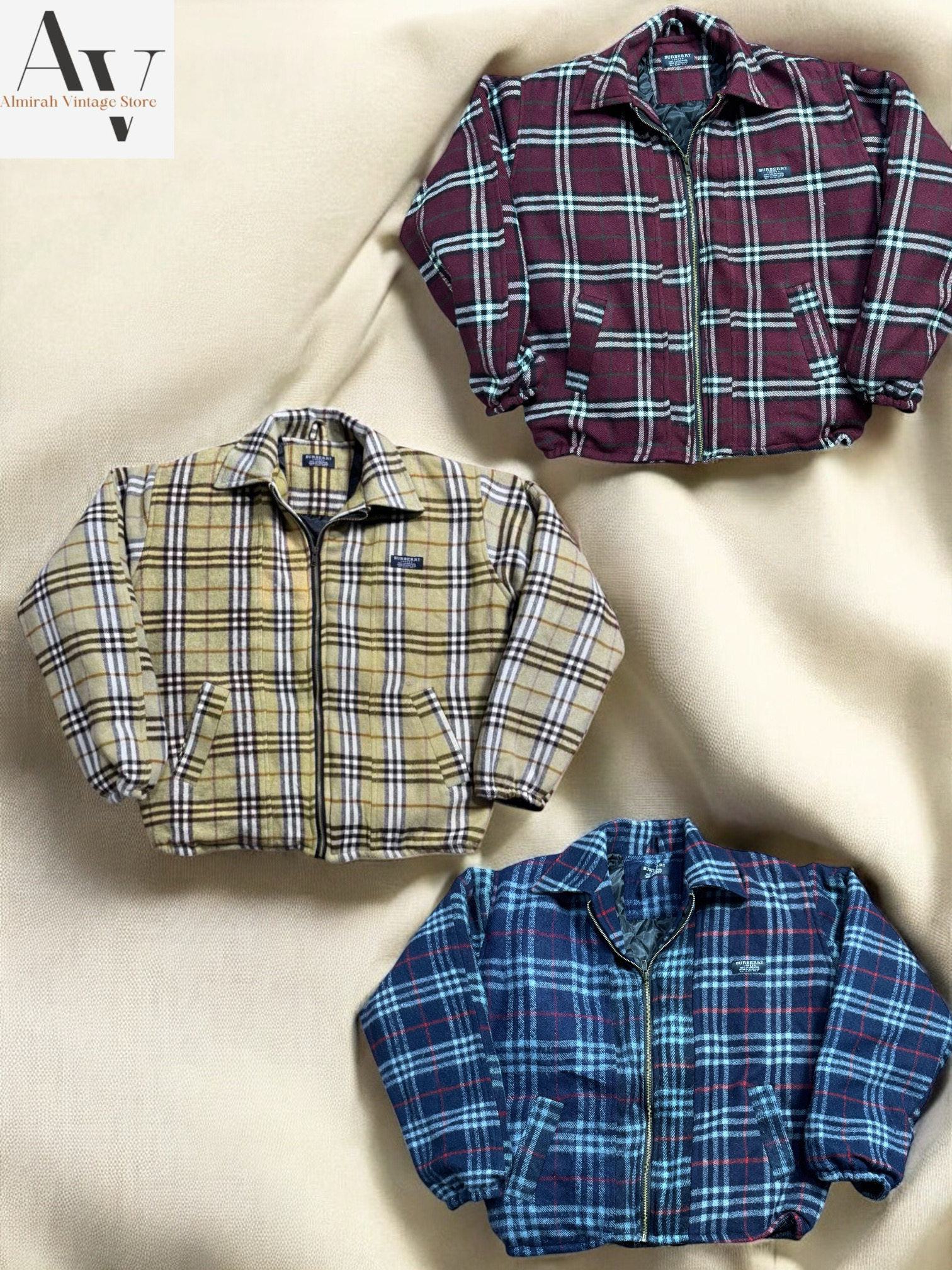 Upcycled Burberry jackets