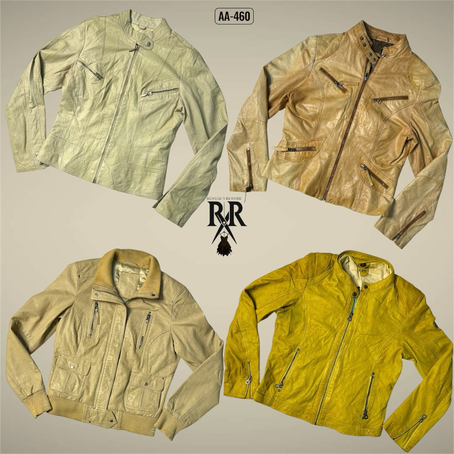 Y2K IT Girl Leather Jackets (AA-464)