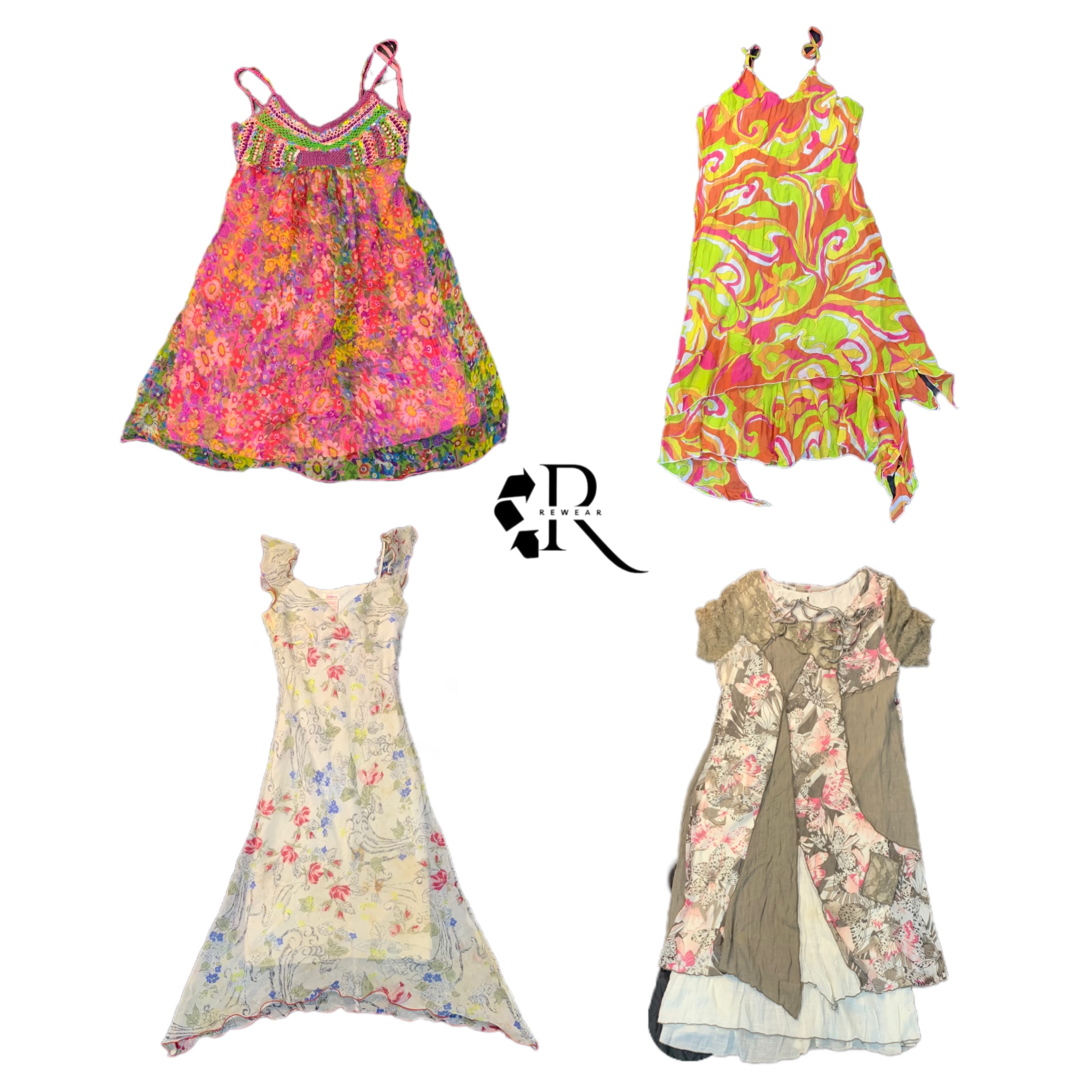 Y2K Paris Hilton Summer Maxi Dress RW-1253