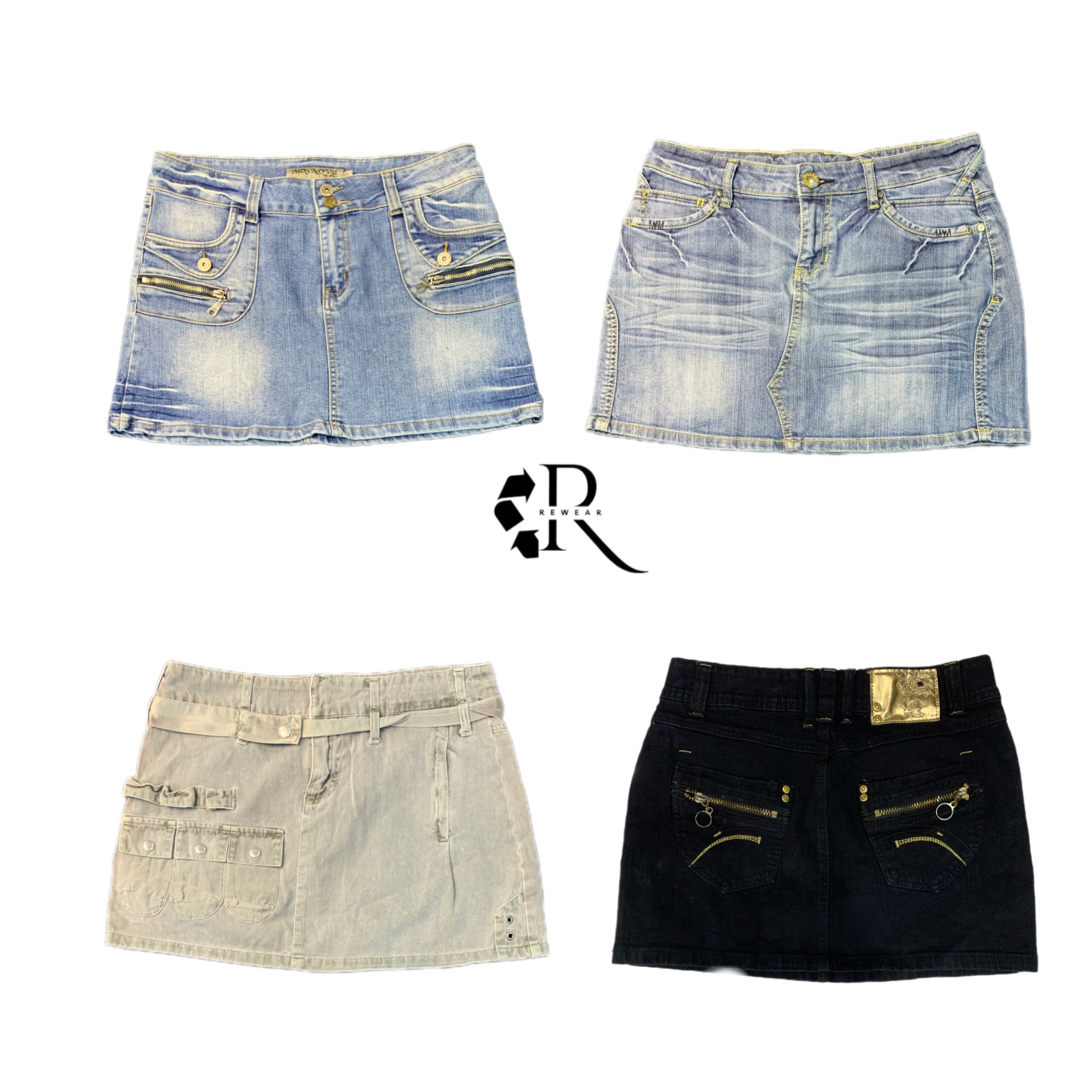 Y2K Britney Era Girl Micro Mini Skirts RW-1254