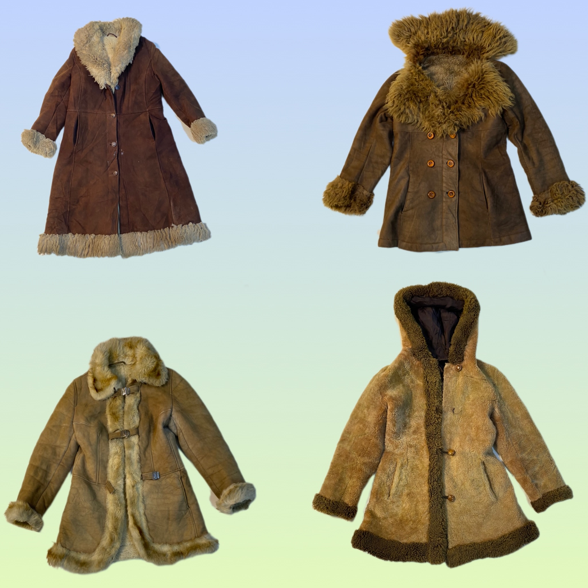 Manteau afghan Y2K Paris Hilton (TS-1575)