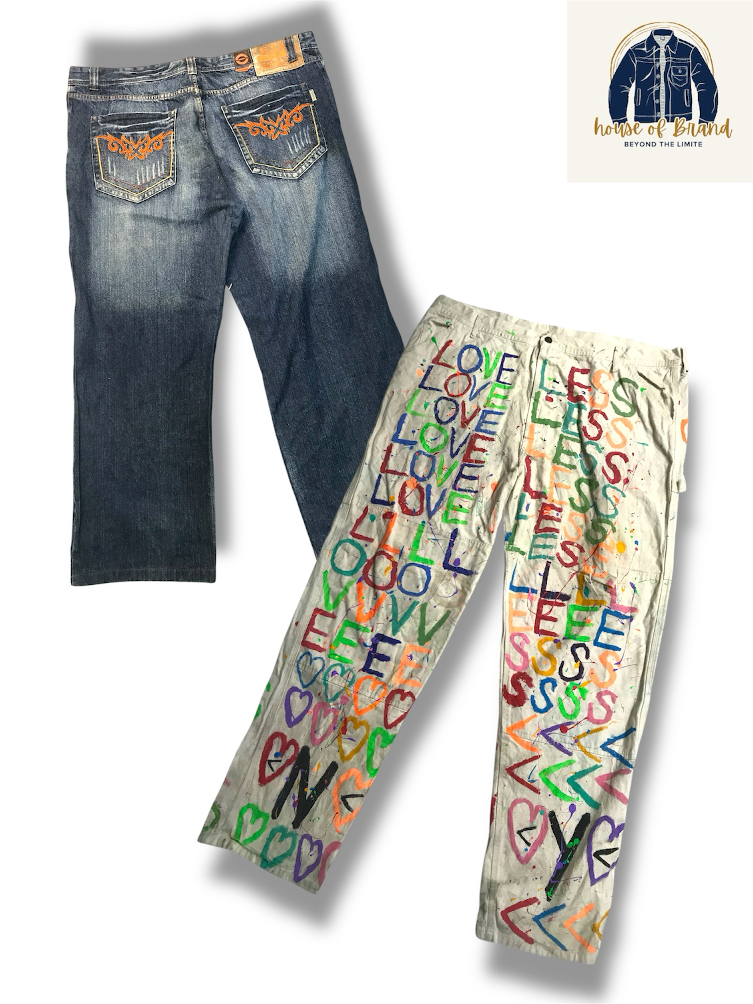 Hip hop jeans