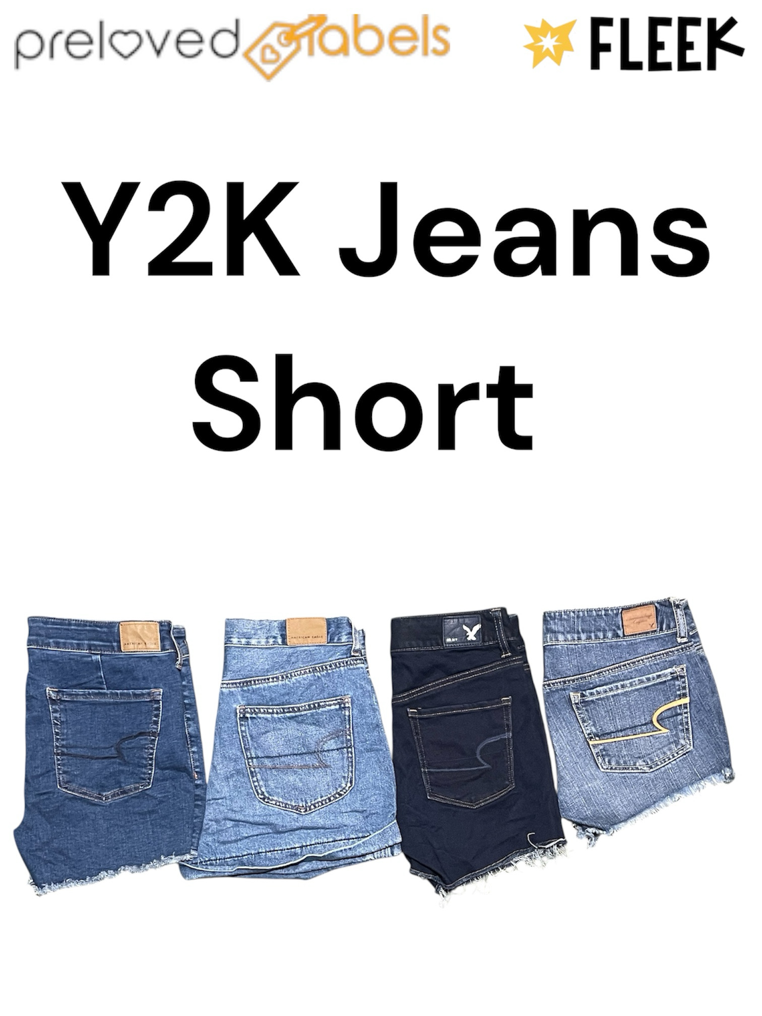 Y2K Jeans Short (Wcv: 1276)