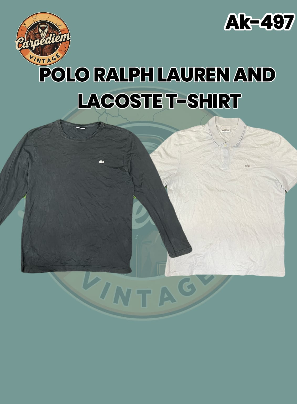 Polo Ralph Lauren e T-shirt Lacoste Ak-497