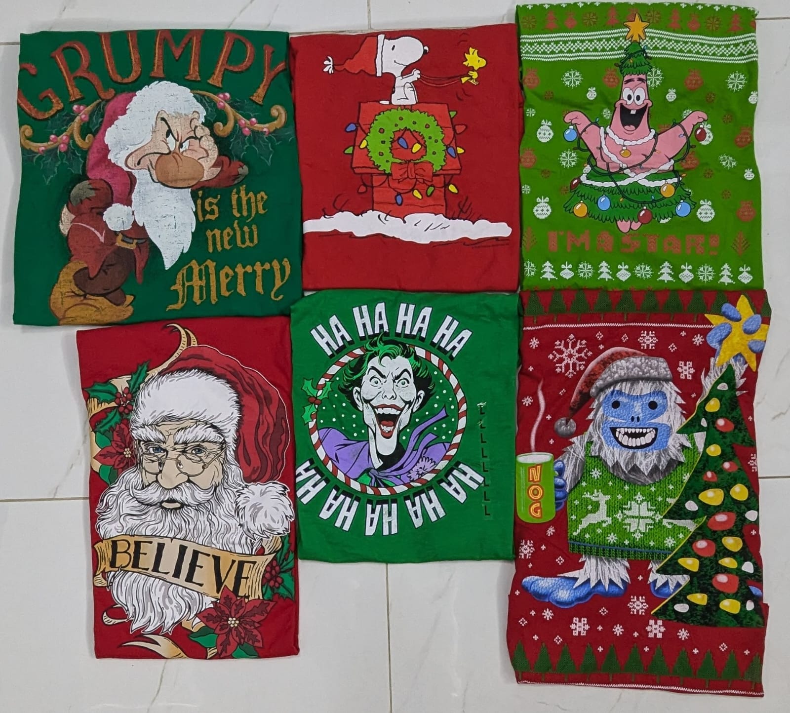 💥 Christmas Printed Tees