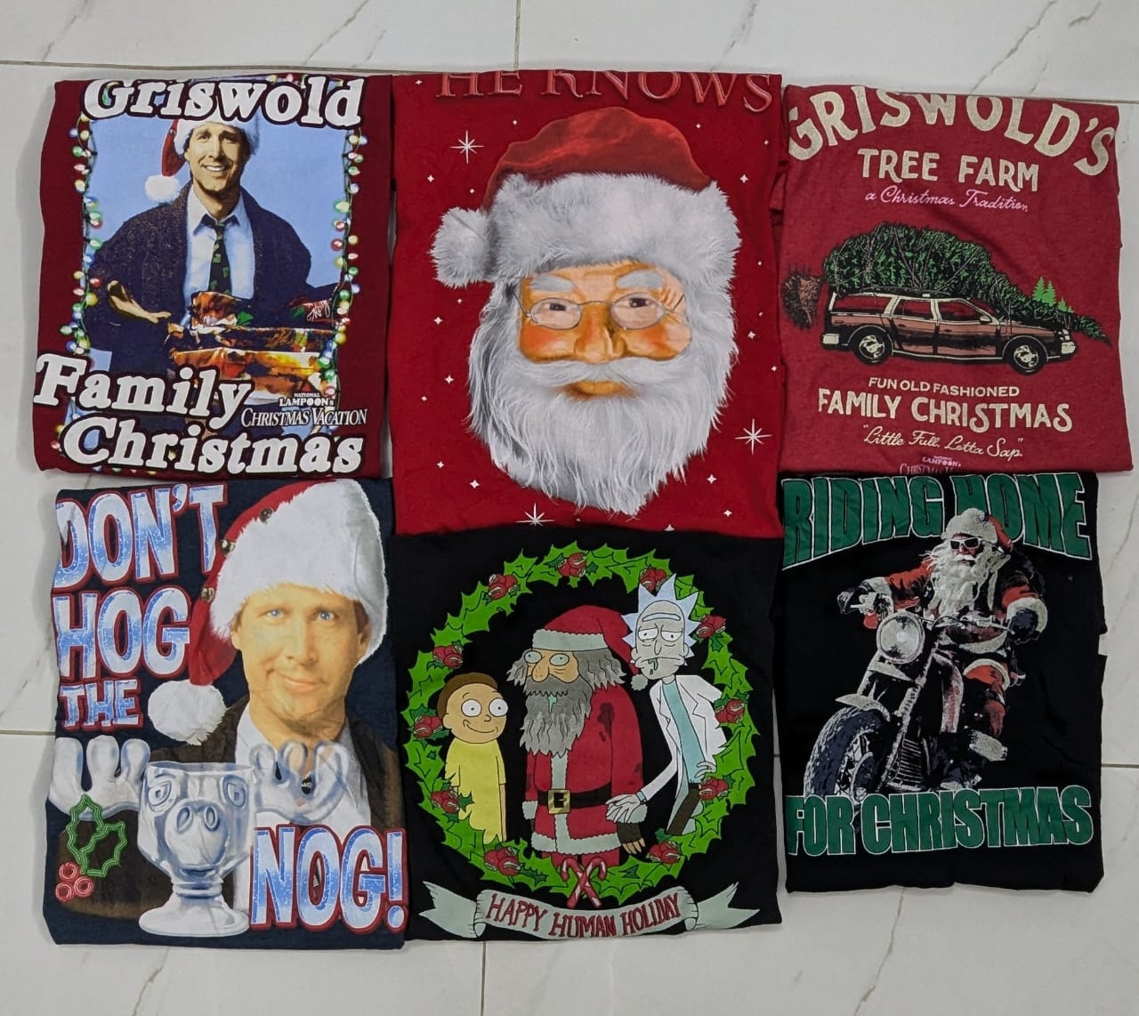 💥 Christmas Printed Tees