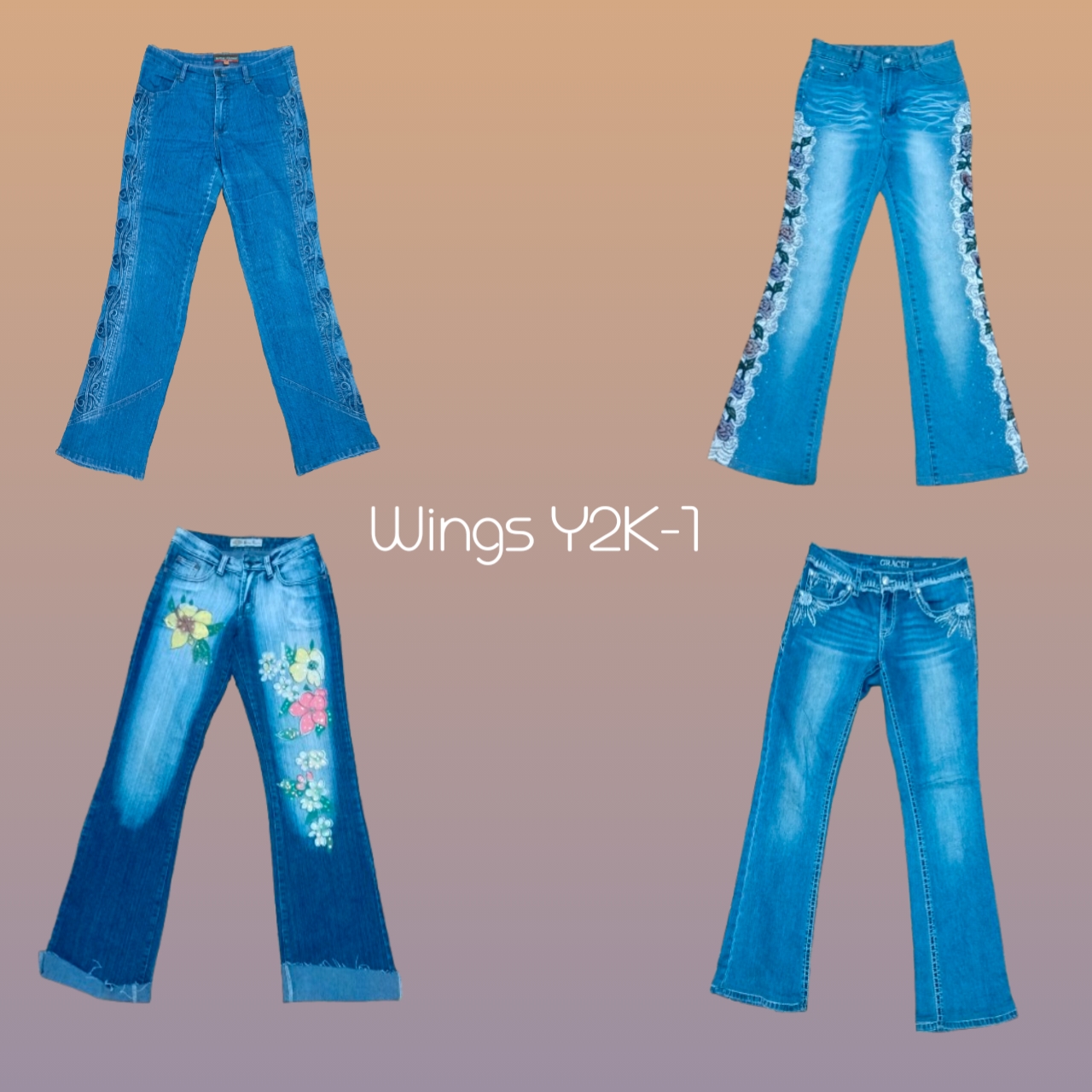 Y2K flare Jeans