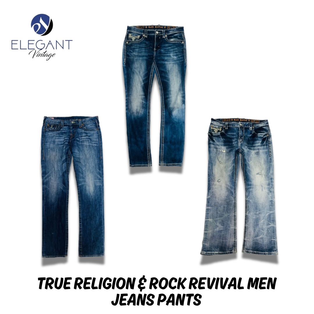 True Religion & Rock Revival Jean's Pants - EVM0120