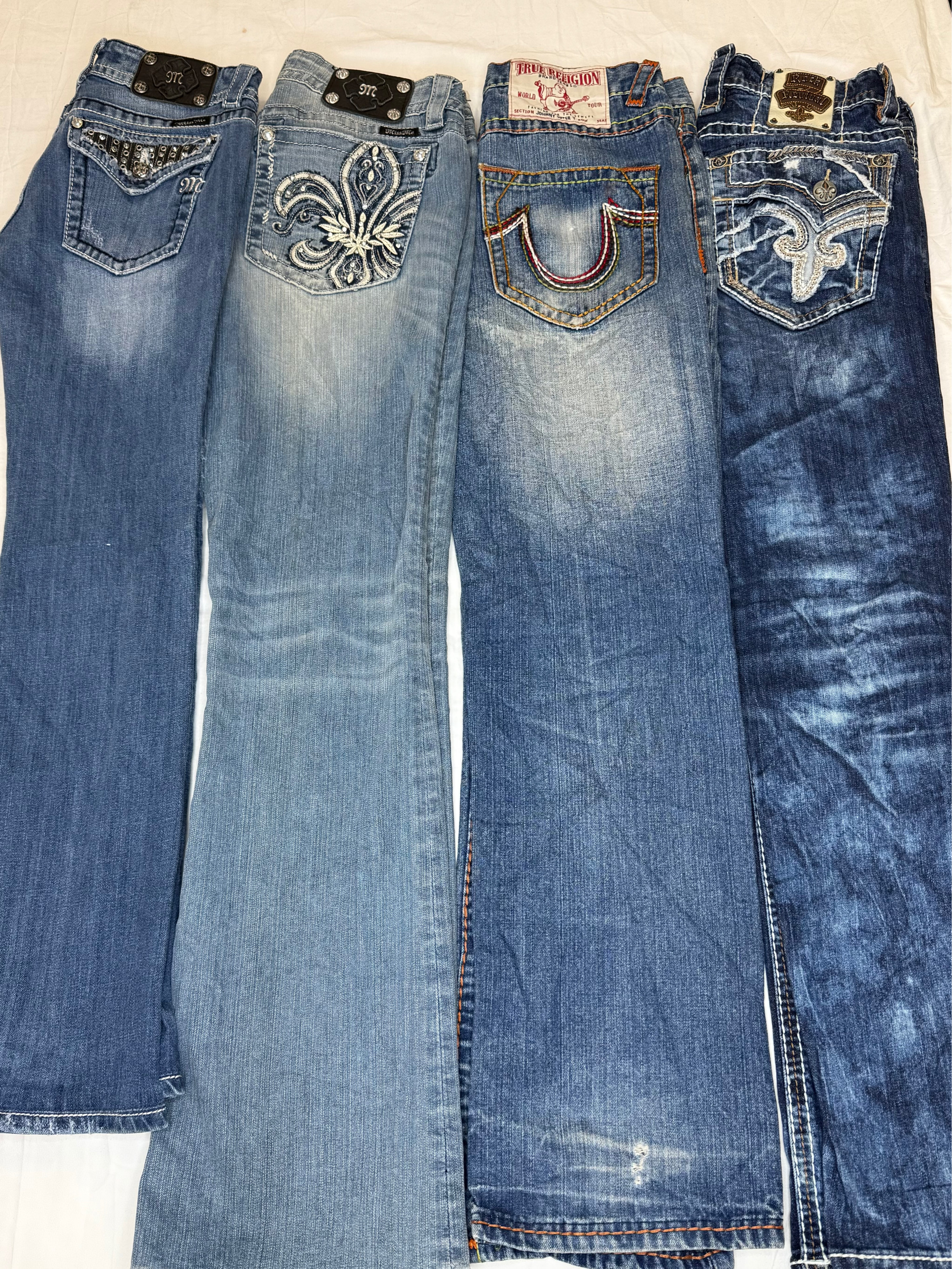 Miss Me/Rock Revival/True Religion Mix Jeans | V-T189