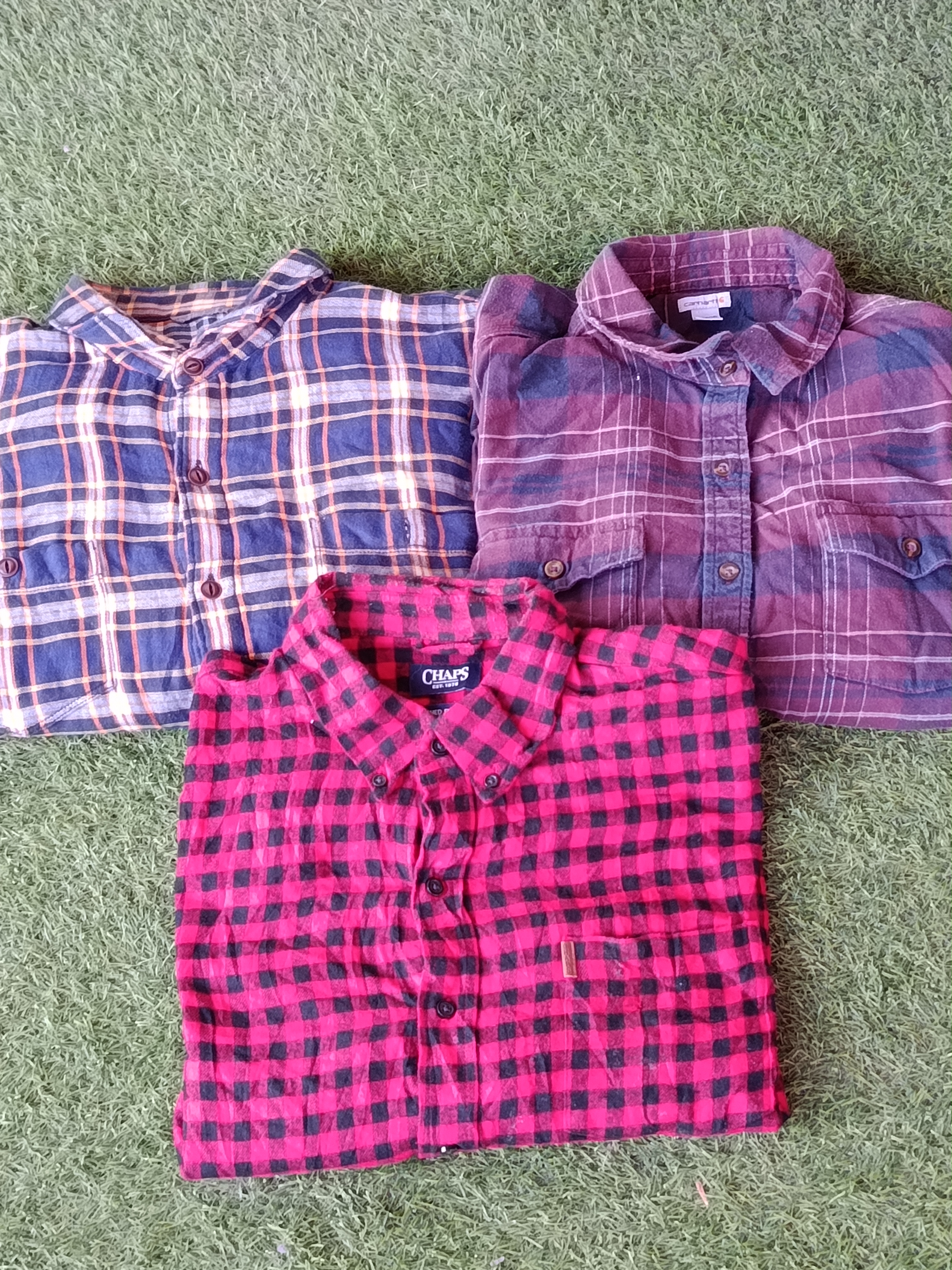 Camiseta de flanela de marca (3226)