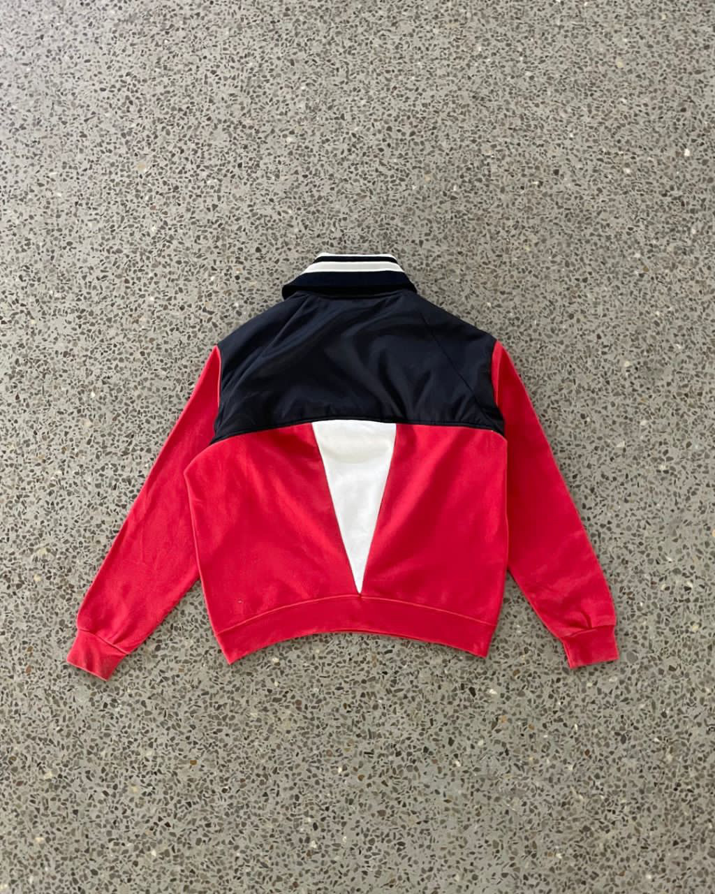 Veste en patchwork de course upcyclée