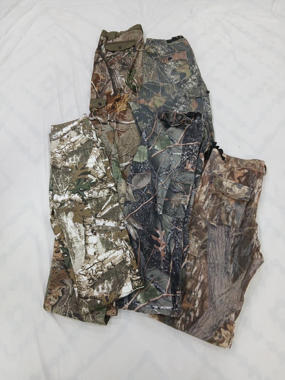 ZV0897 Hunting Print Cargo Pants