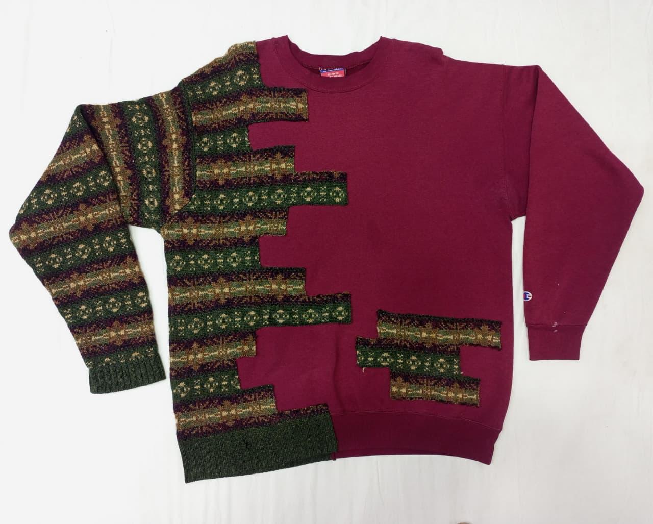 CR852 Sweatshirts en Tapisserie Upcyclée