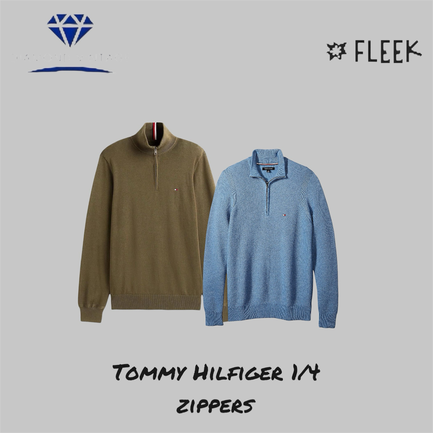 Tommy Hilfiger 1/4 zip (DV -11-283)