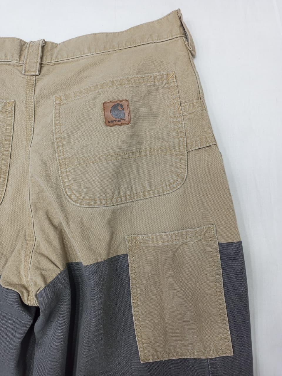 CR861 Upcycled Carhartt Colour Block Pants