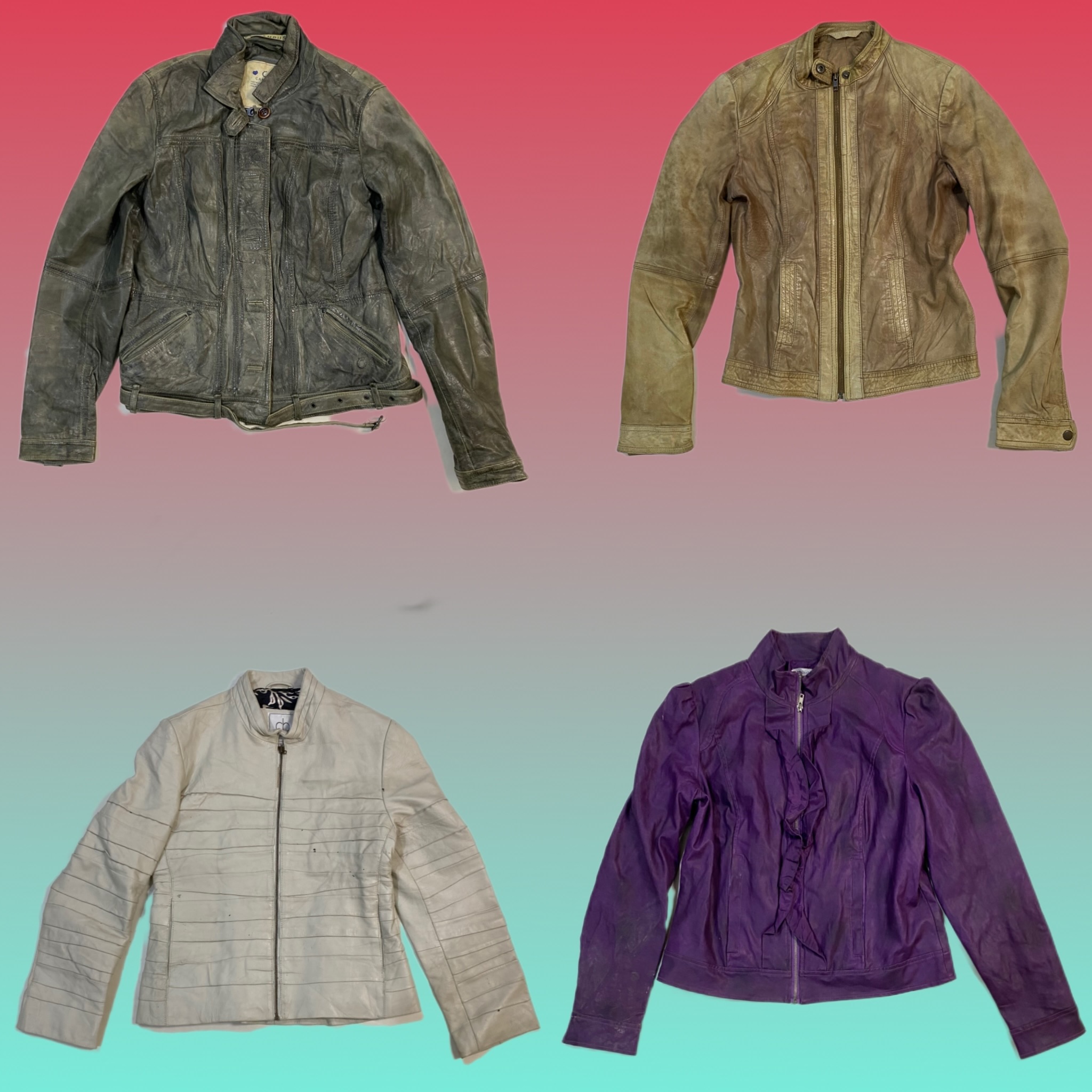 Y2K Cool Leather Jacket (TS-1582)