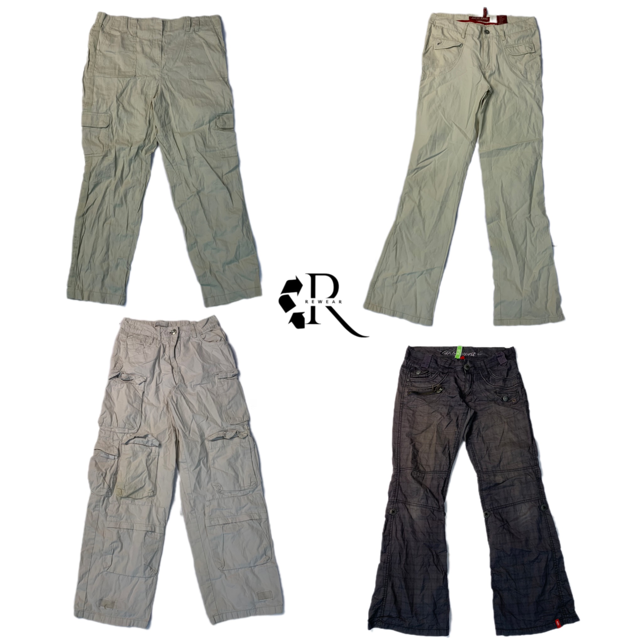 Y2K Paris Hilton Cargo Pants RW-1228