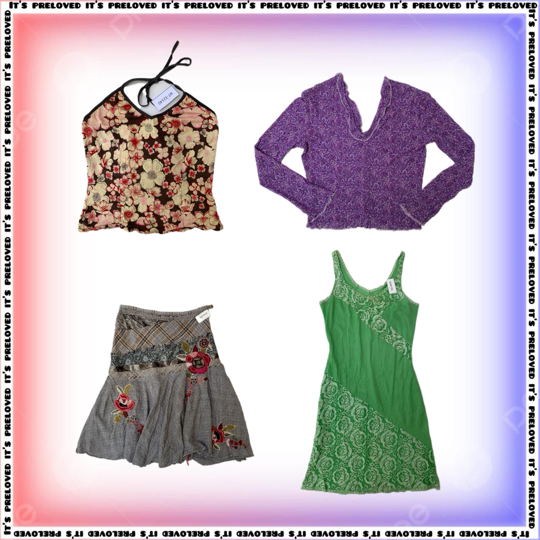 Mall Princess Edit Tops skirt dresses (1643)