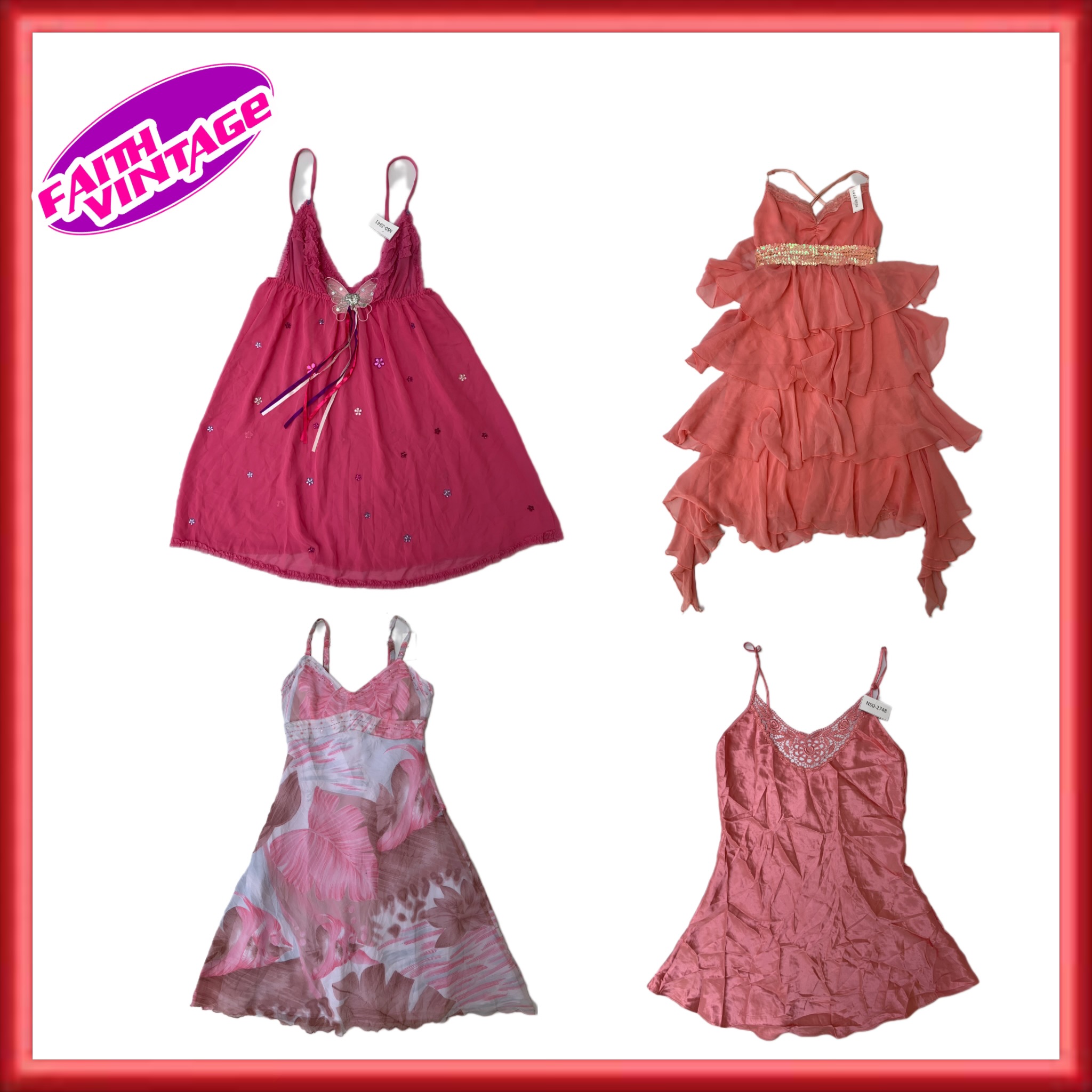 Pinkg lord All Dresses Mix ( FV-117 )