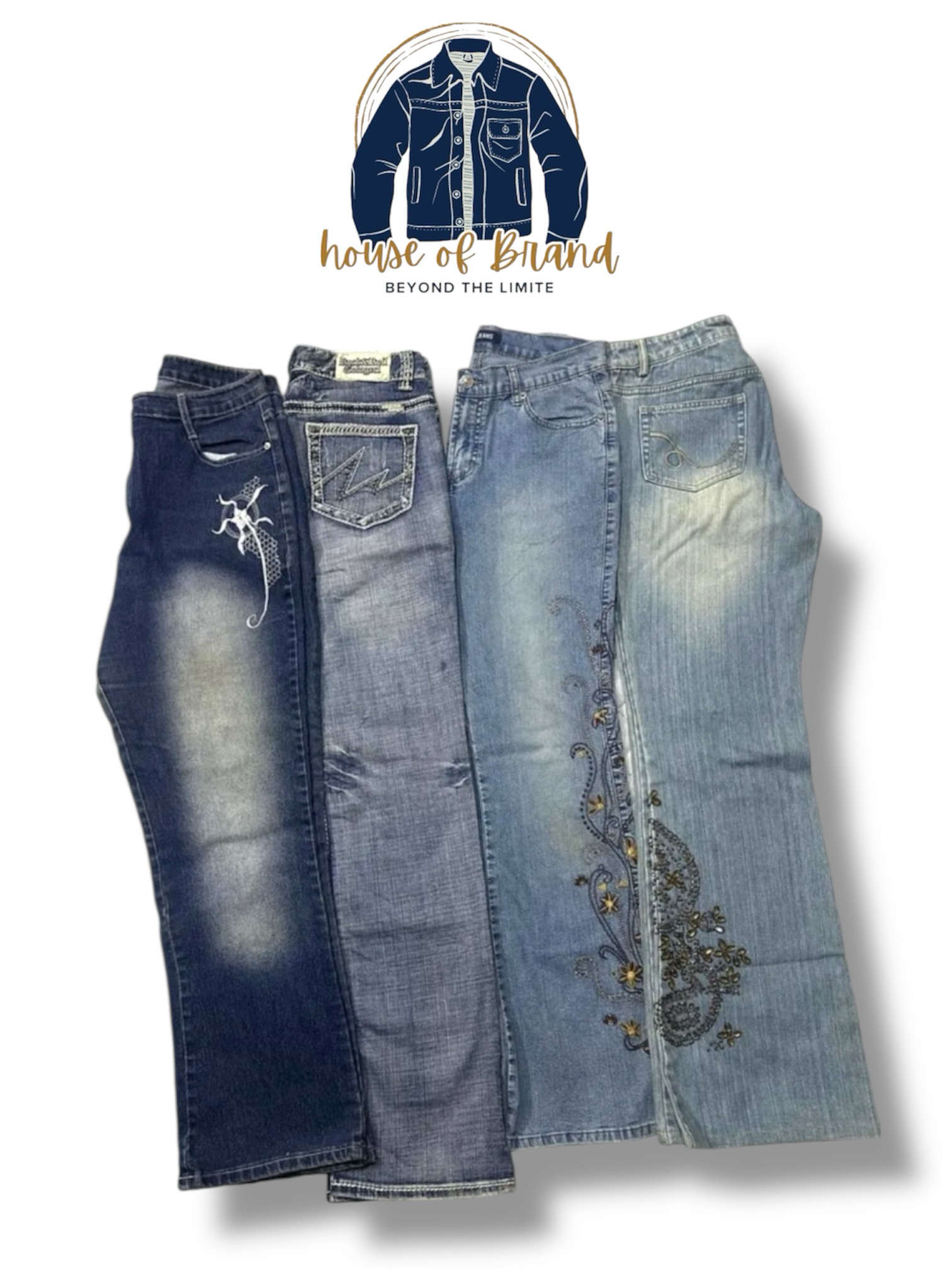 Jeans évasés